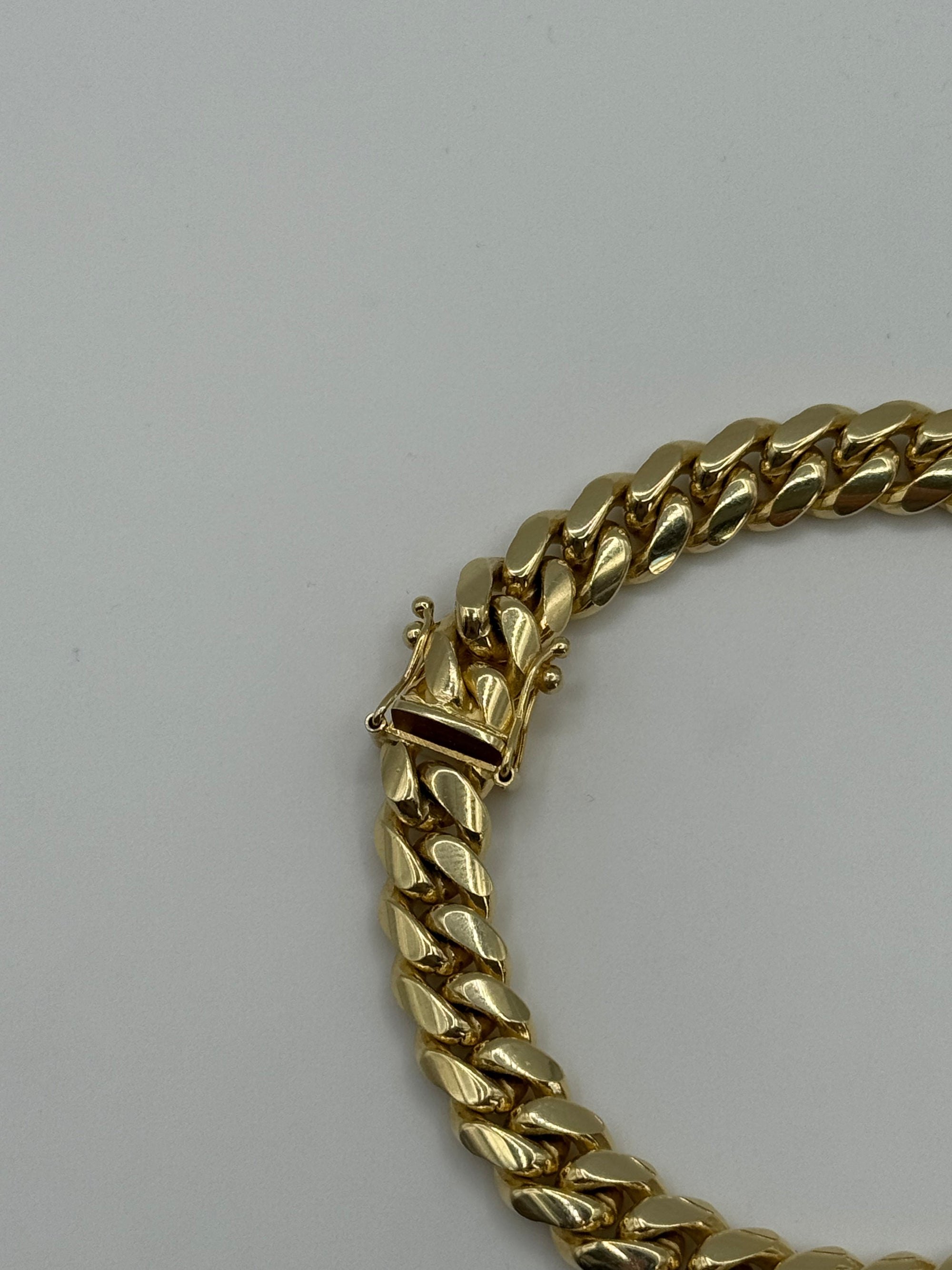 9MM Miami Cuban Link 8.5 inches