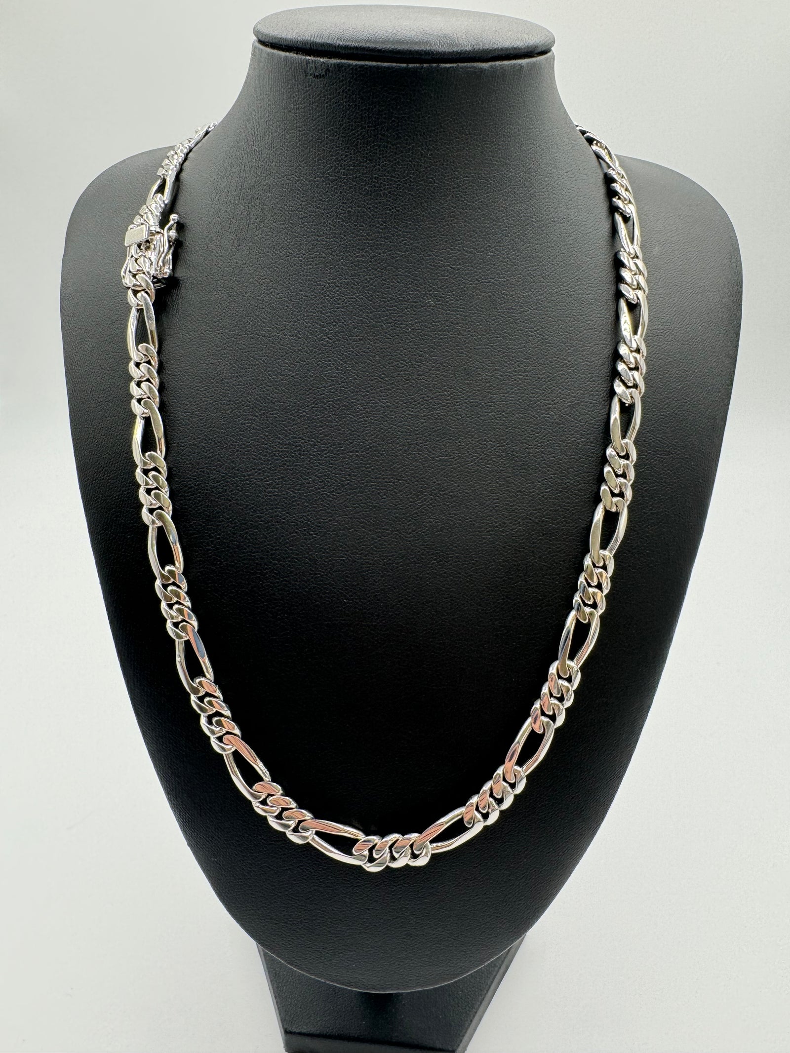 7MM Miami Cuban Figaro Link 22 inches