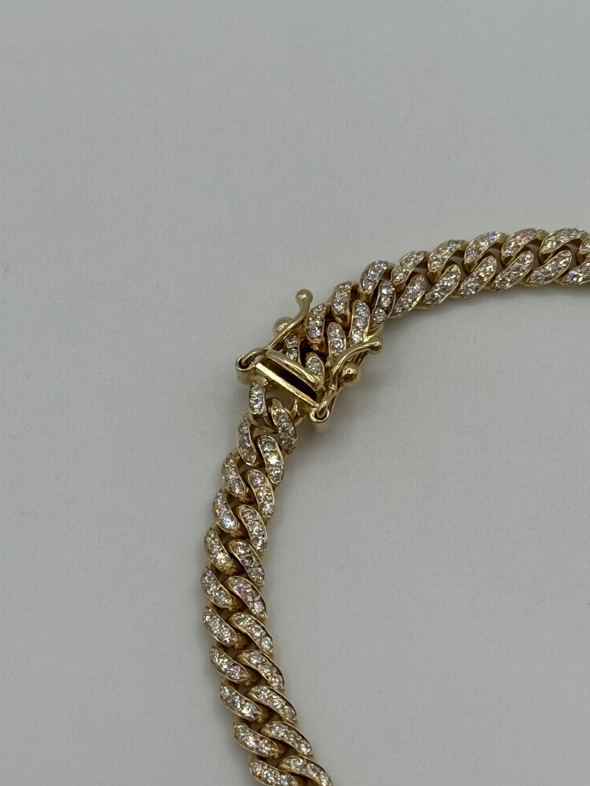 5MM Miami Cuban Link 7 inches (DIAMOND)