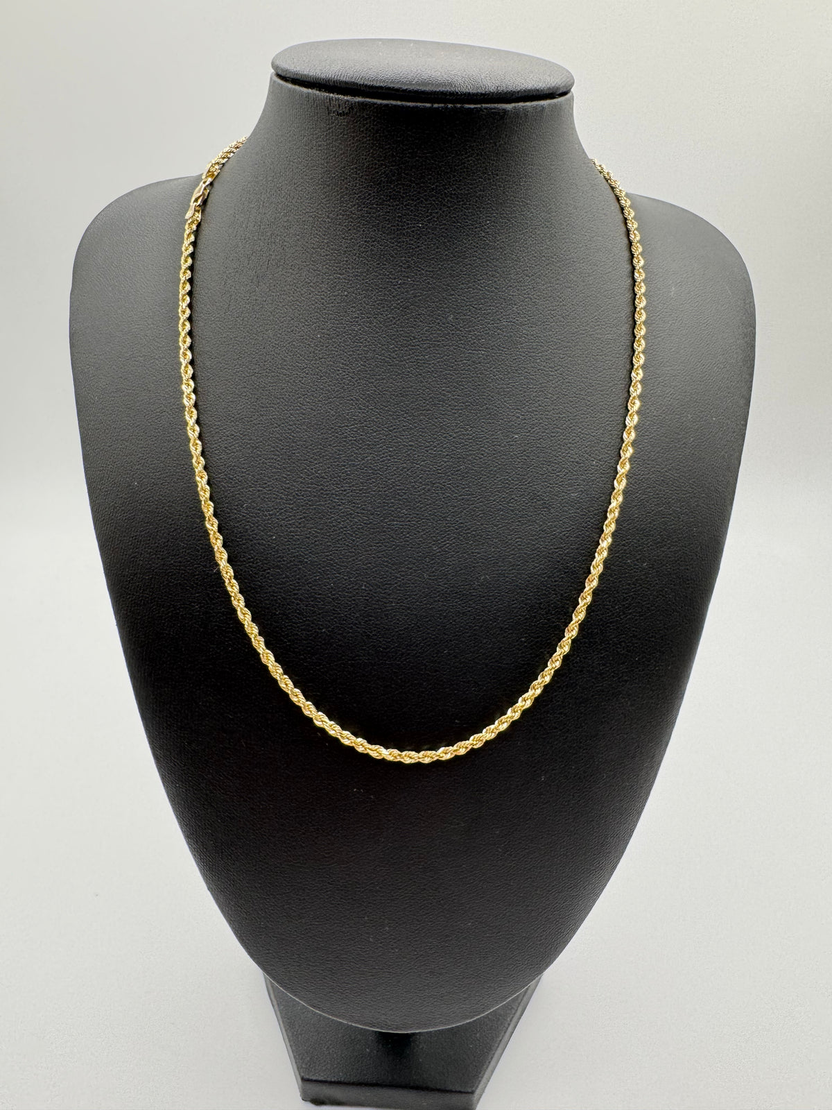 2.5mm Rope Chain 18 inches (DIAMOND CUT)