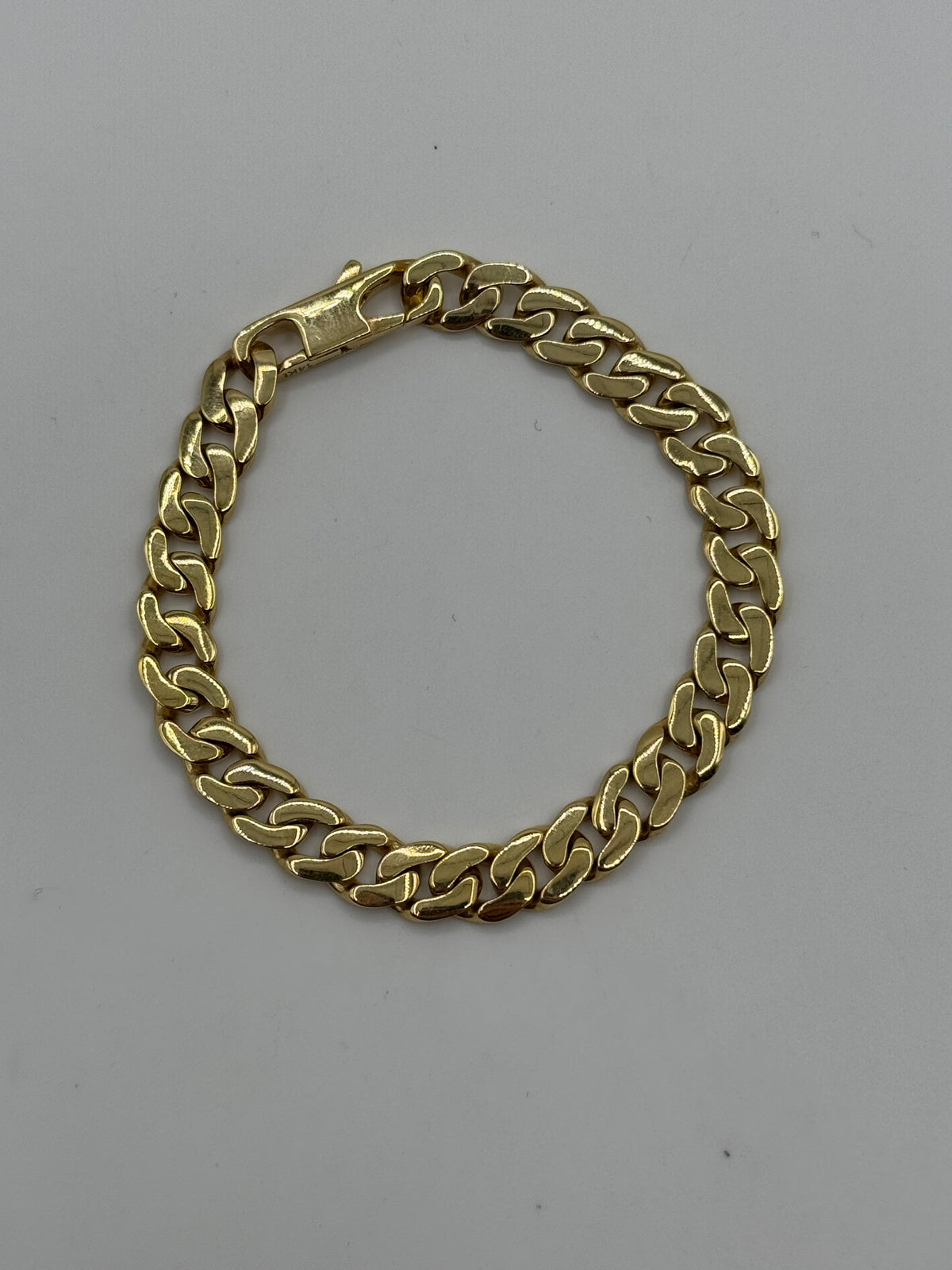 8.2mm Curb Bracelet 7.5 inches