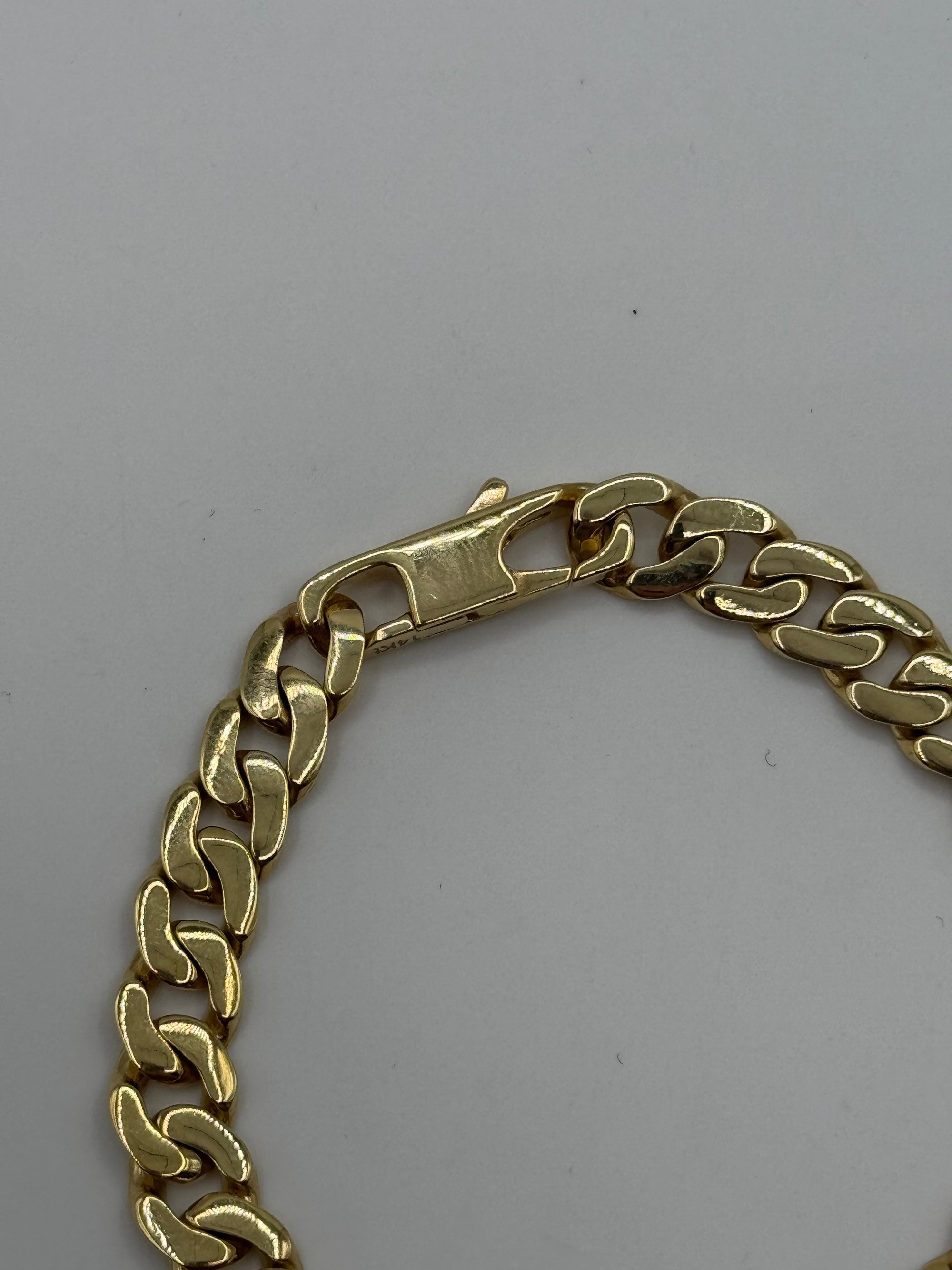 8.2mm Curb Bracelet 7.5 inches