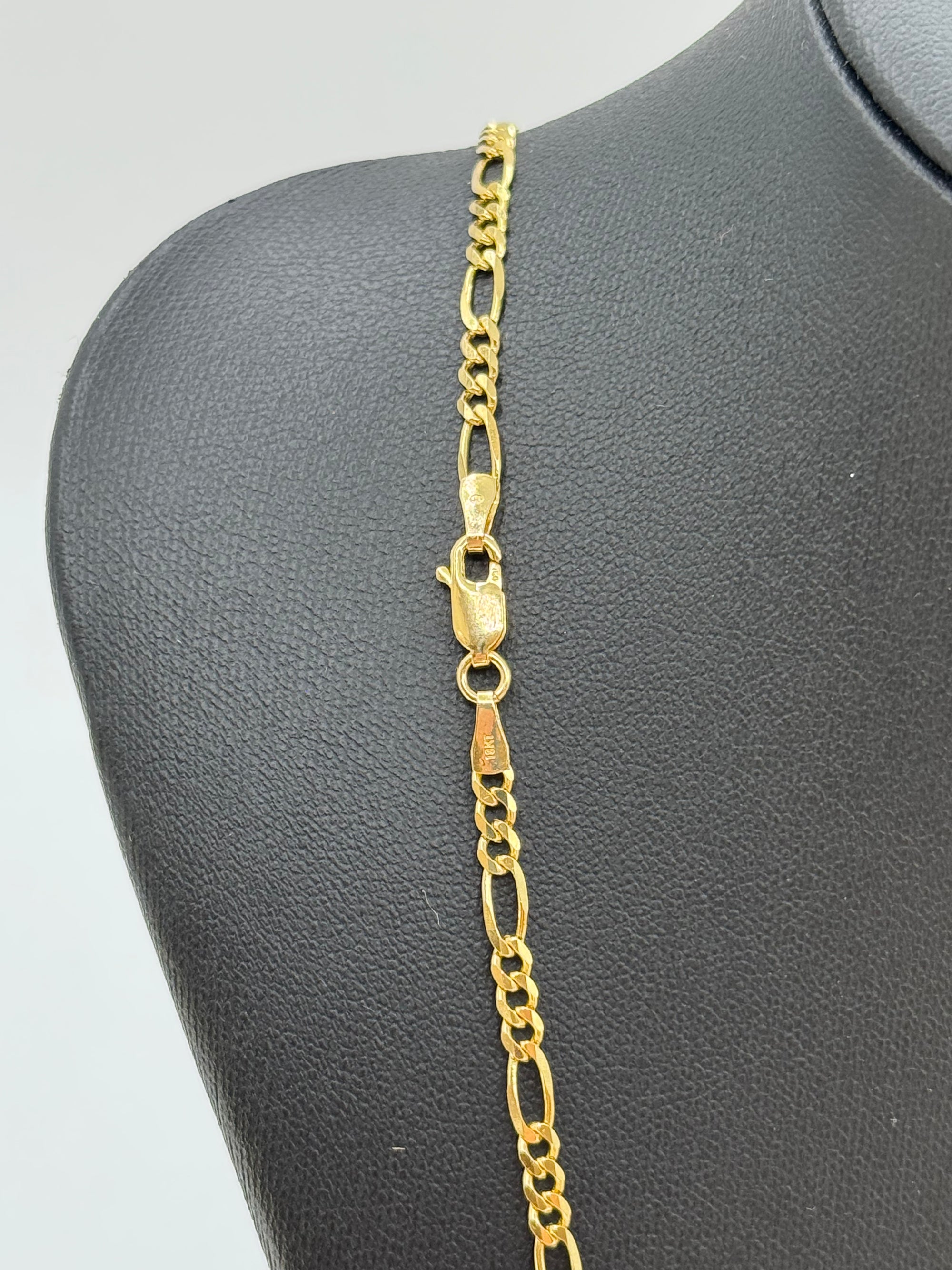 3mm Figaro Chain 22 inches