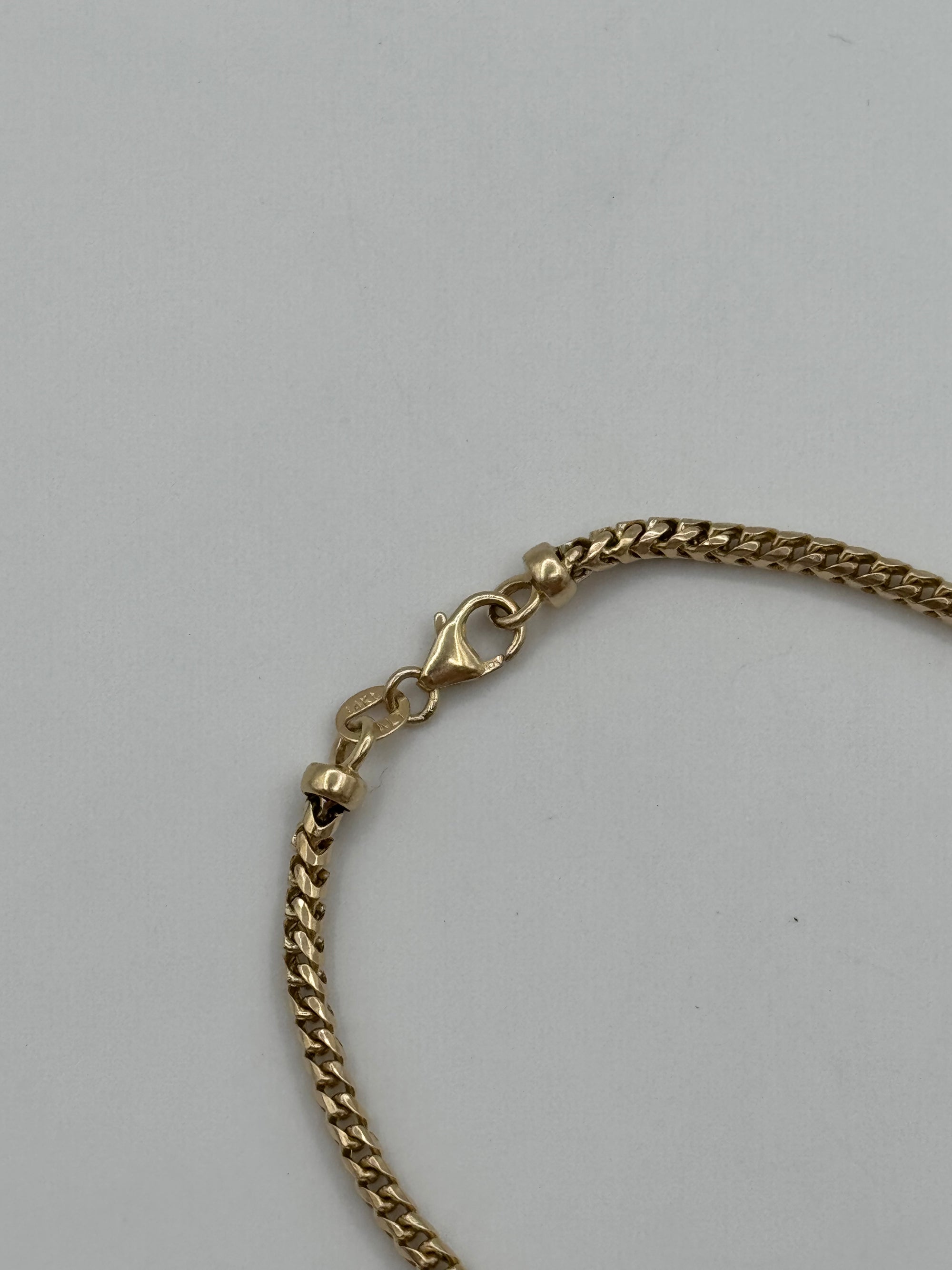 2.5mm Franco Bracelet 7 inches