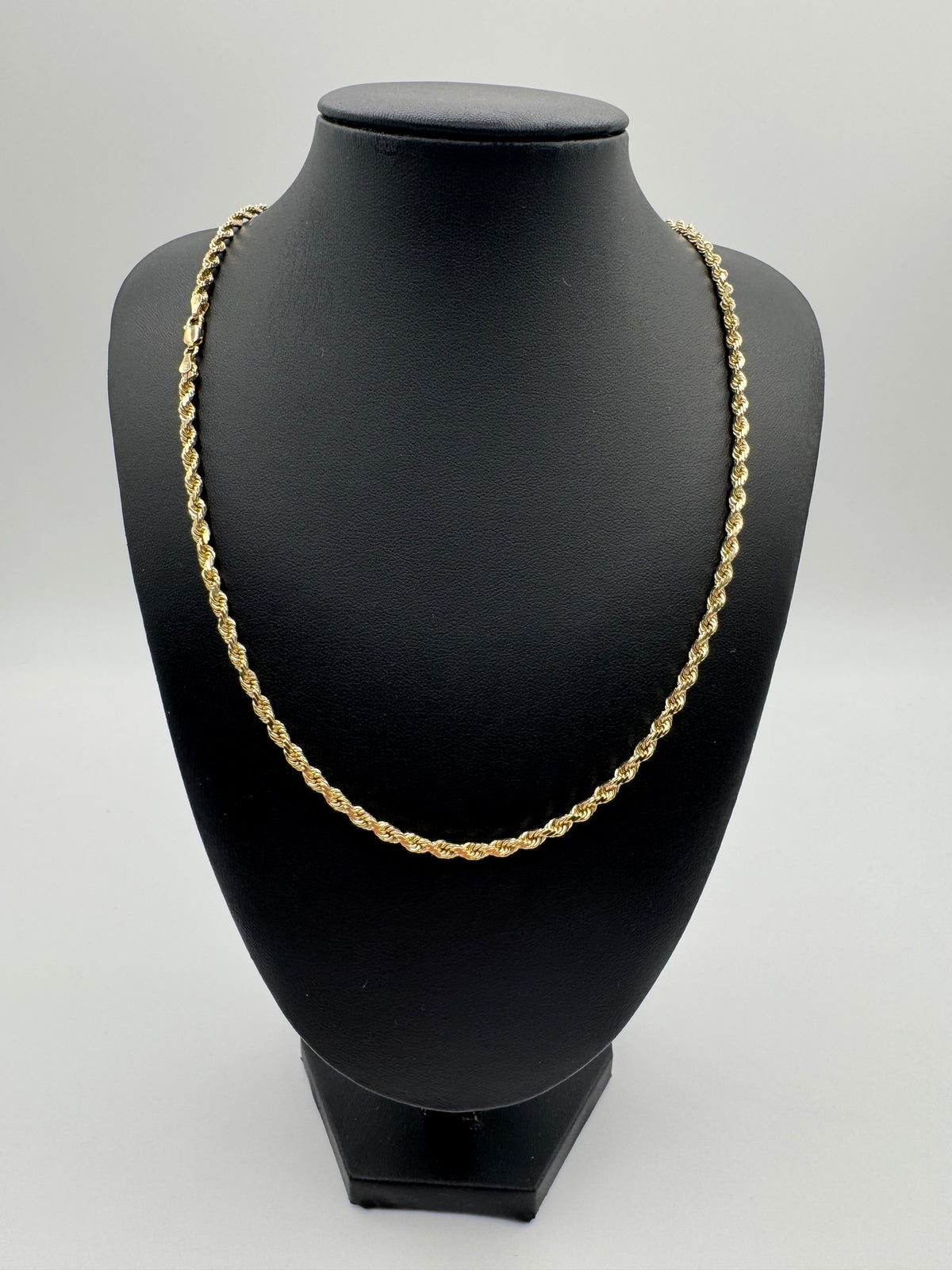 4mm Rope Chain 22 inches (DIAMOND CUT)