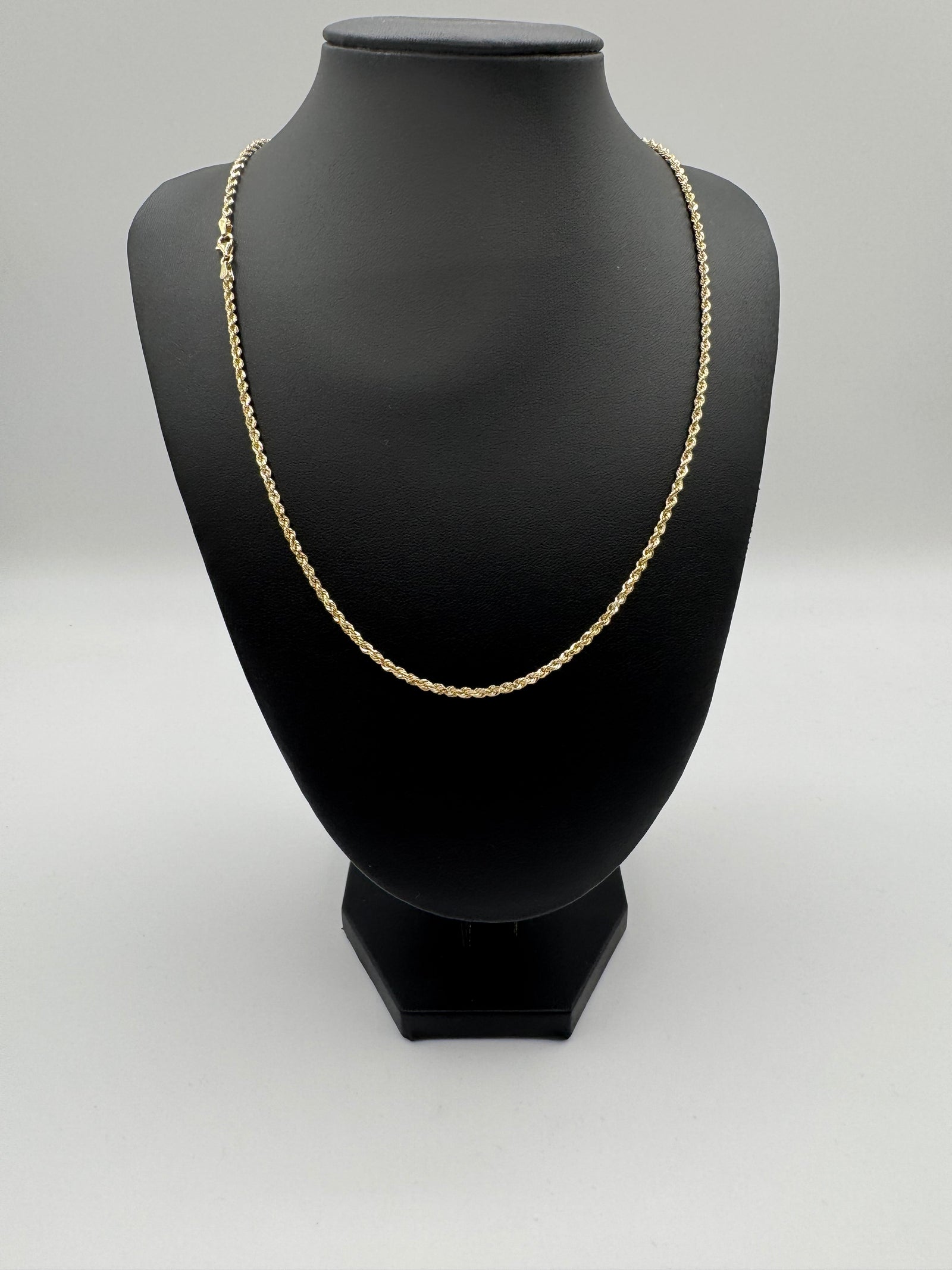 2.5mm Rope Chain 20 inches (DIAMOND CUT)