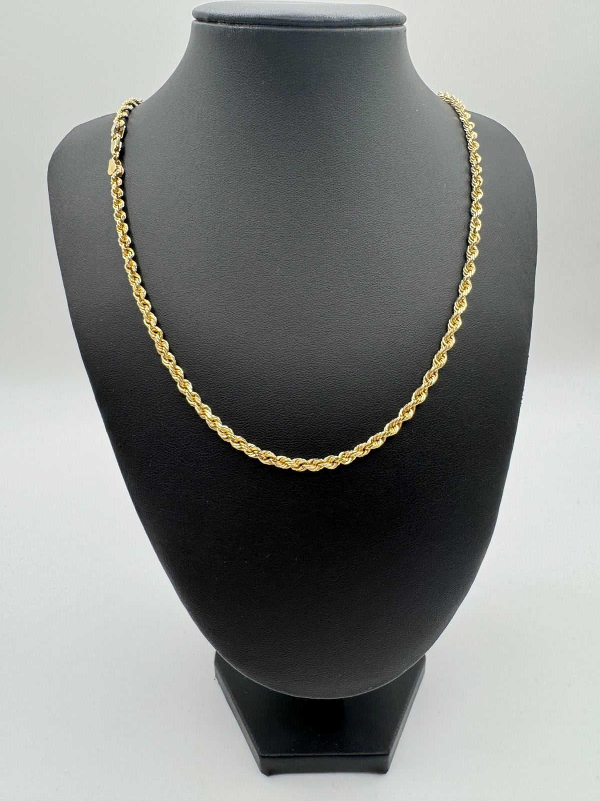 3.5mm Rope Chain 24 inches (DIAMOND CUT)