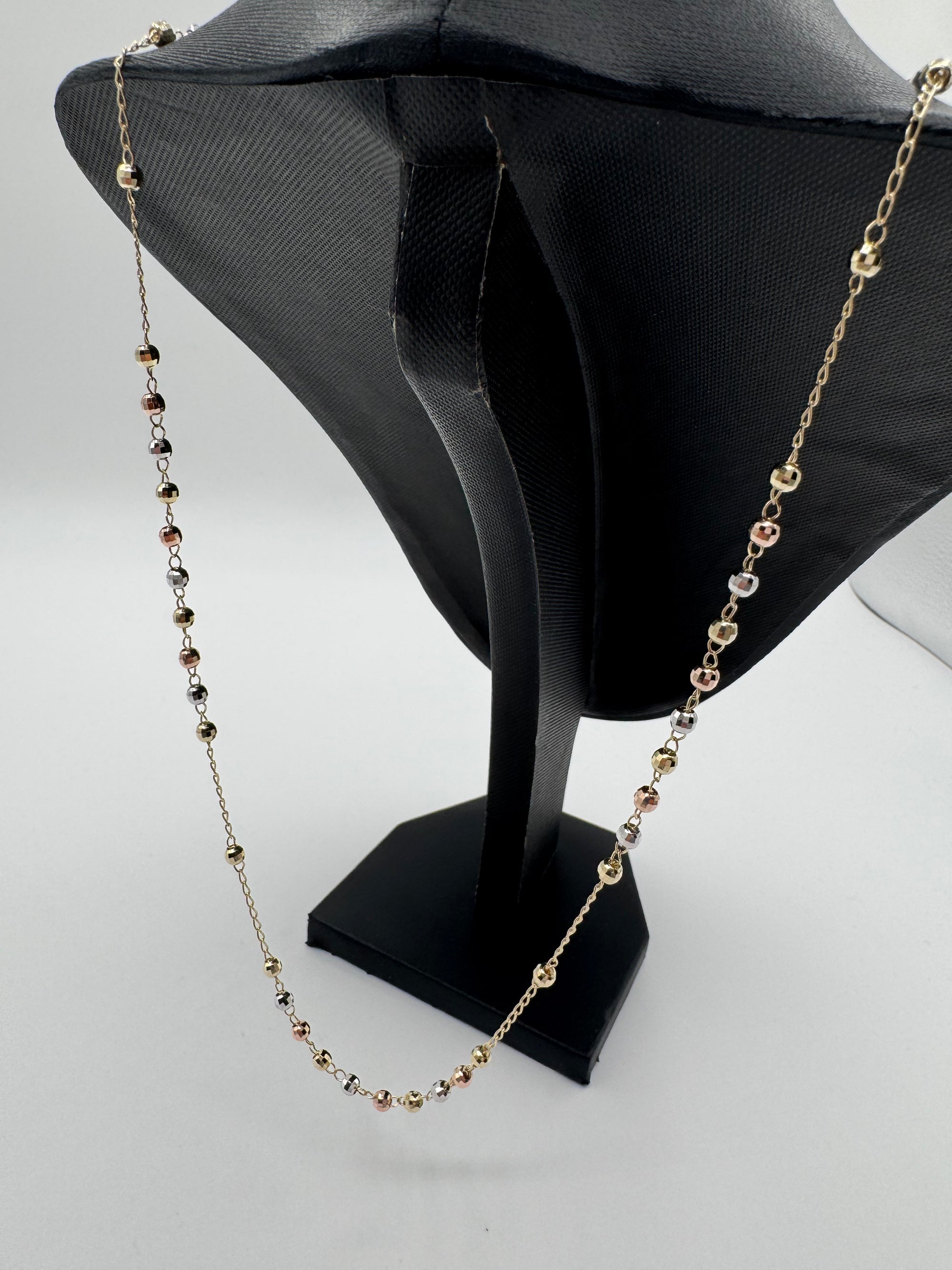 4mm Rosary Chain 24 inches + 4 inch drop