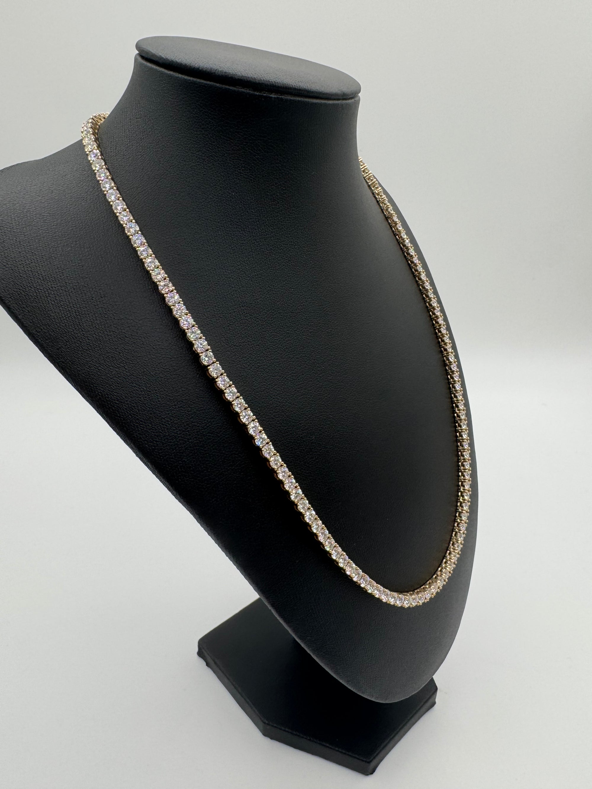 3.5MM Moissanite Tennis Chain 20 inches