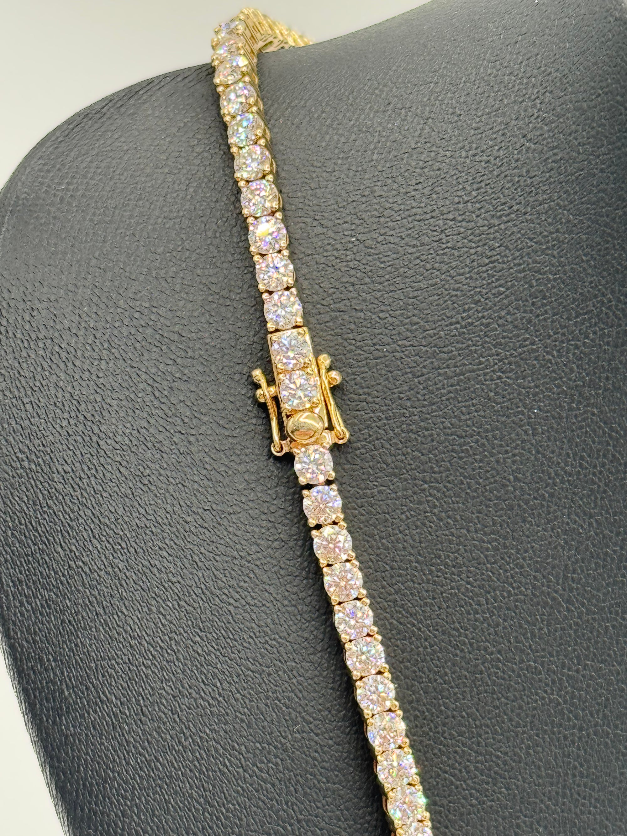 3.5MM Moissanite Tennis Chain 20 inches