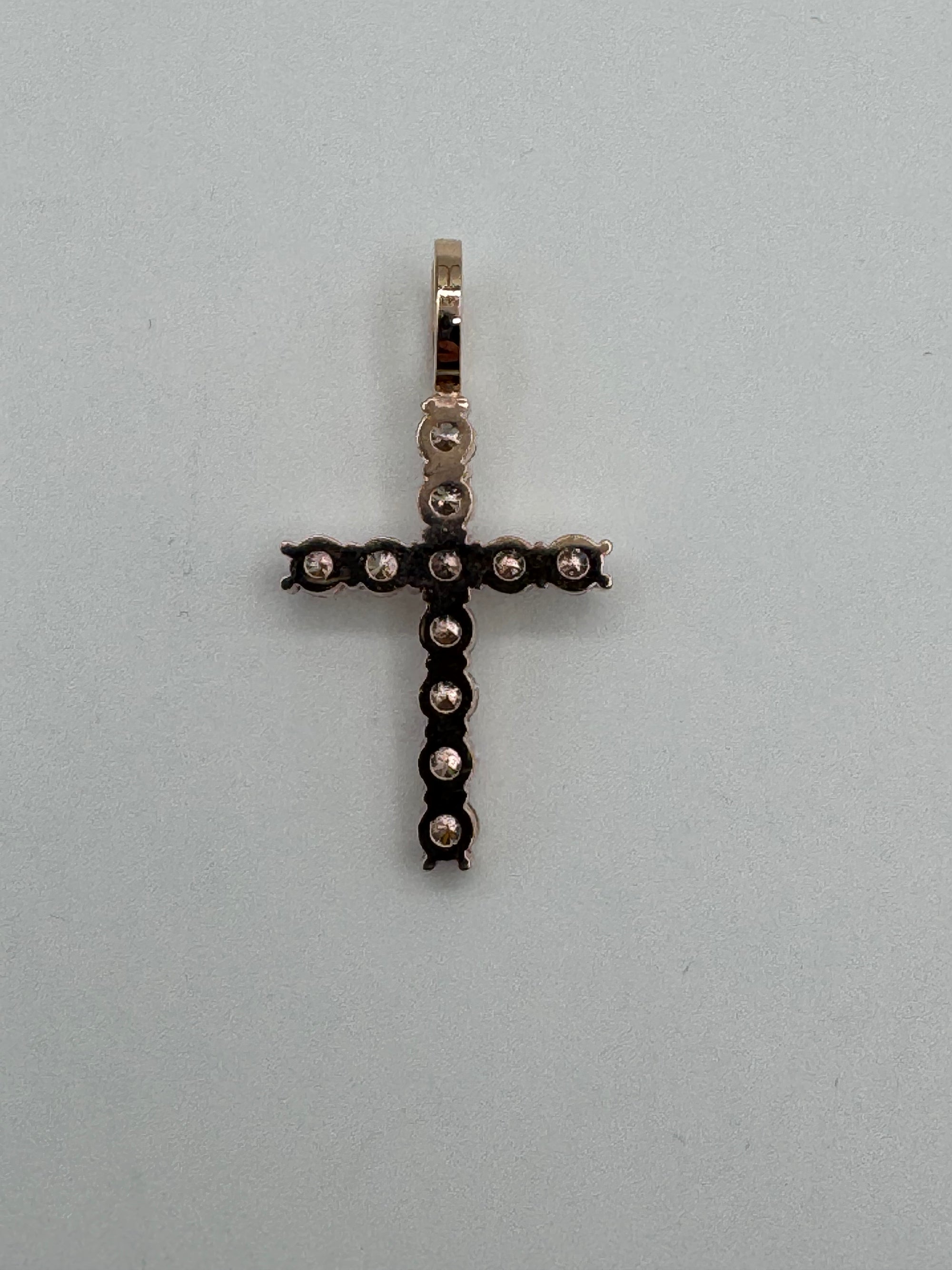 Mini Diamond Cross-1 inch