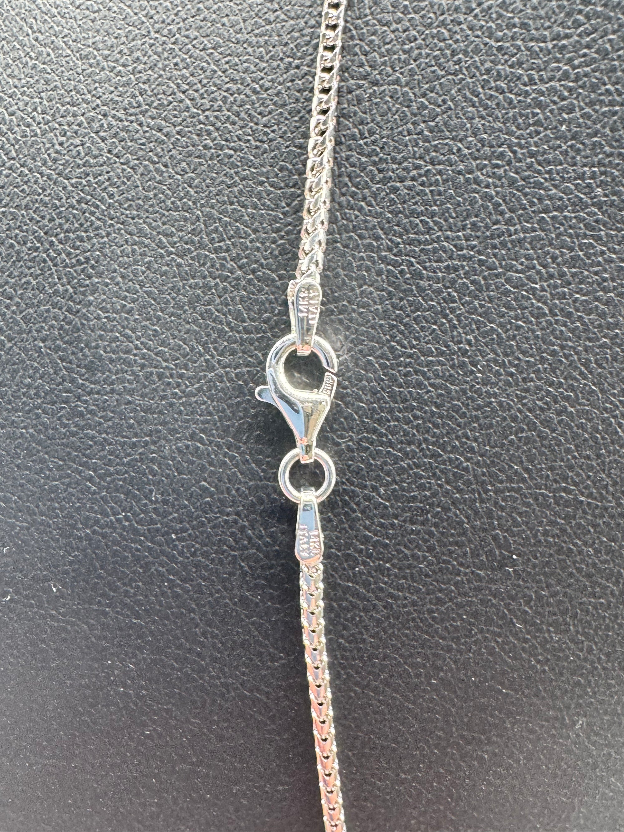 1.5mm Franco Chain 18.5 inches (DIAMOND CUT)