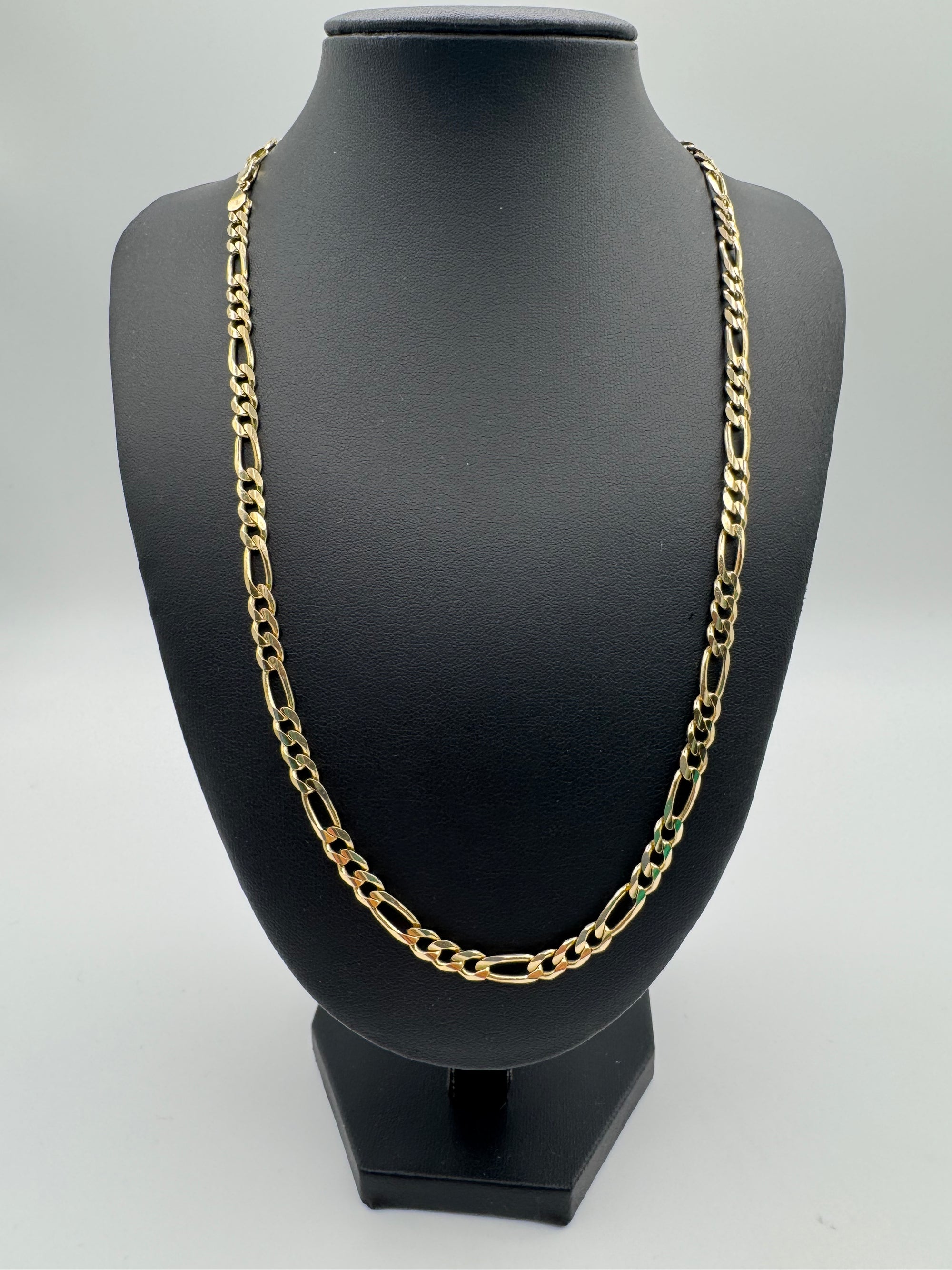 5mm Figaro Chain 22 inches