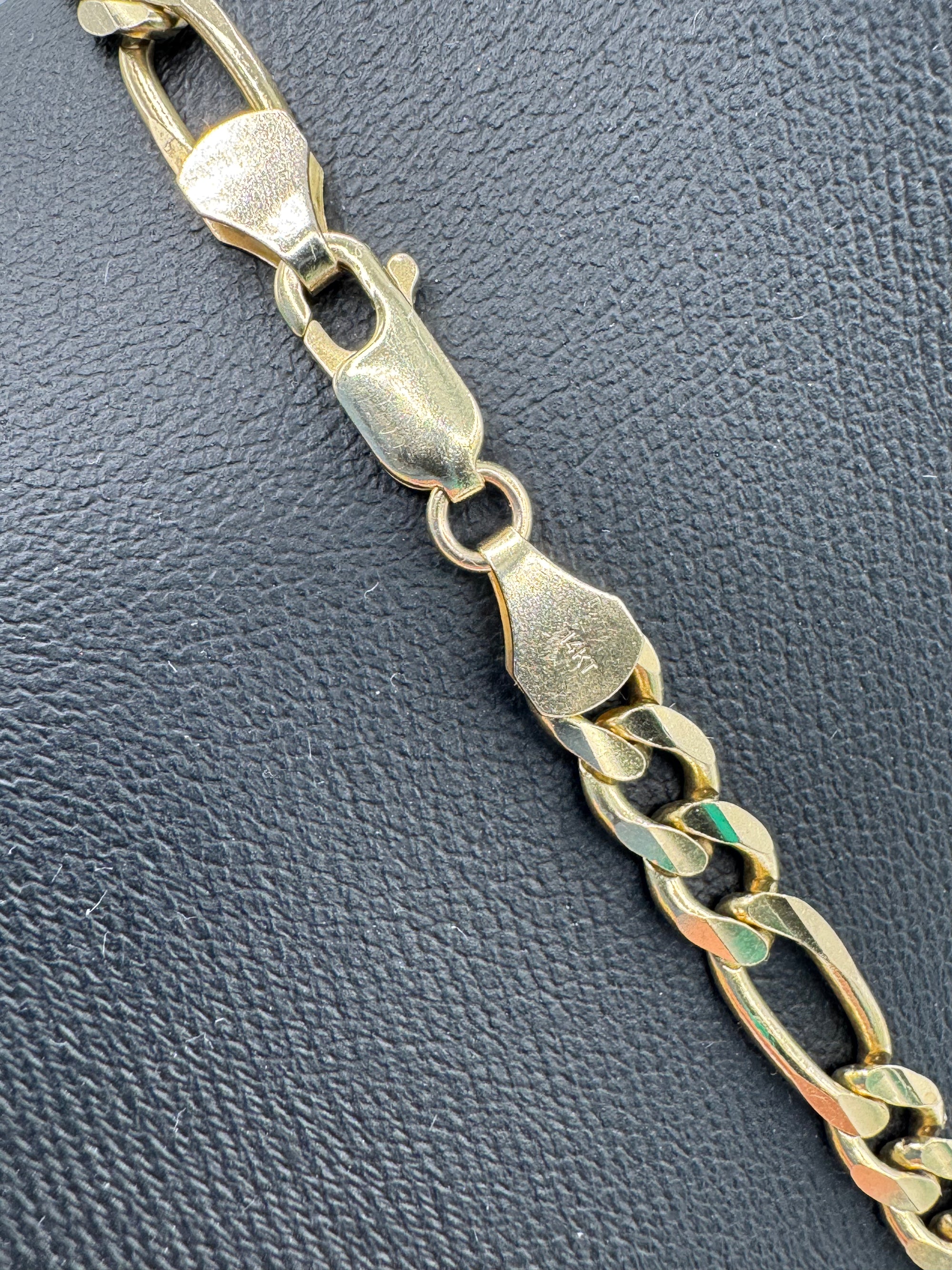 5mm Figaro Chain 22 inches