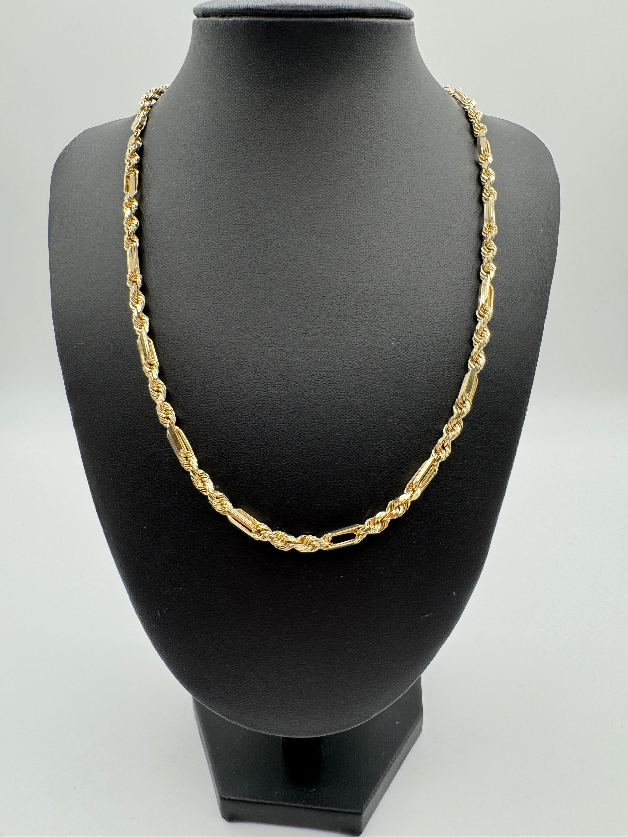 4mm Figarope 20 inches (DIAMOND CUT)