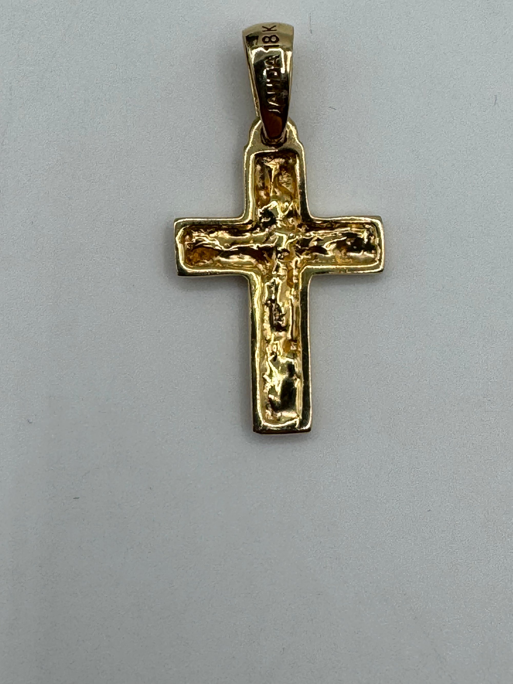 Nugget Cross Pendant-1 1/4 Inch