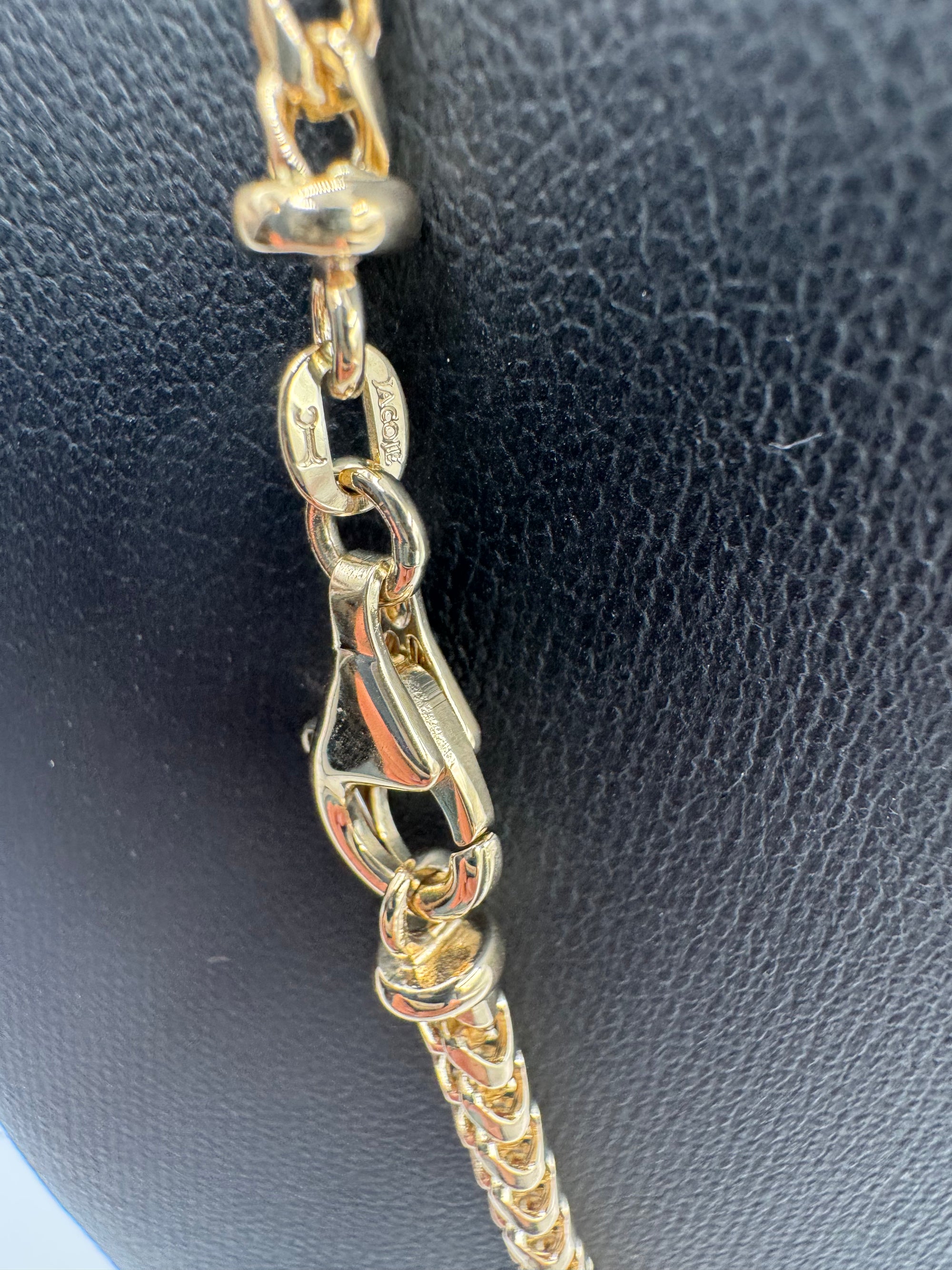 3mm Franco Chain 18 inches (DIAMOND CUT)
