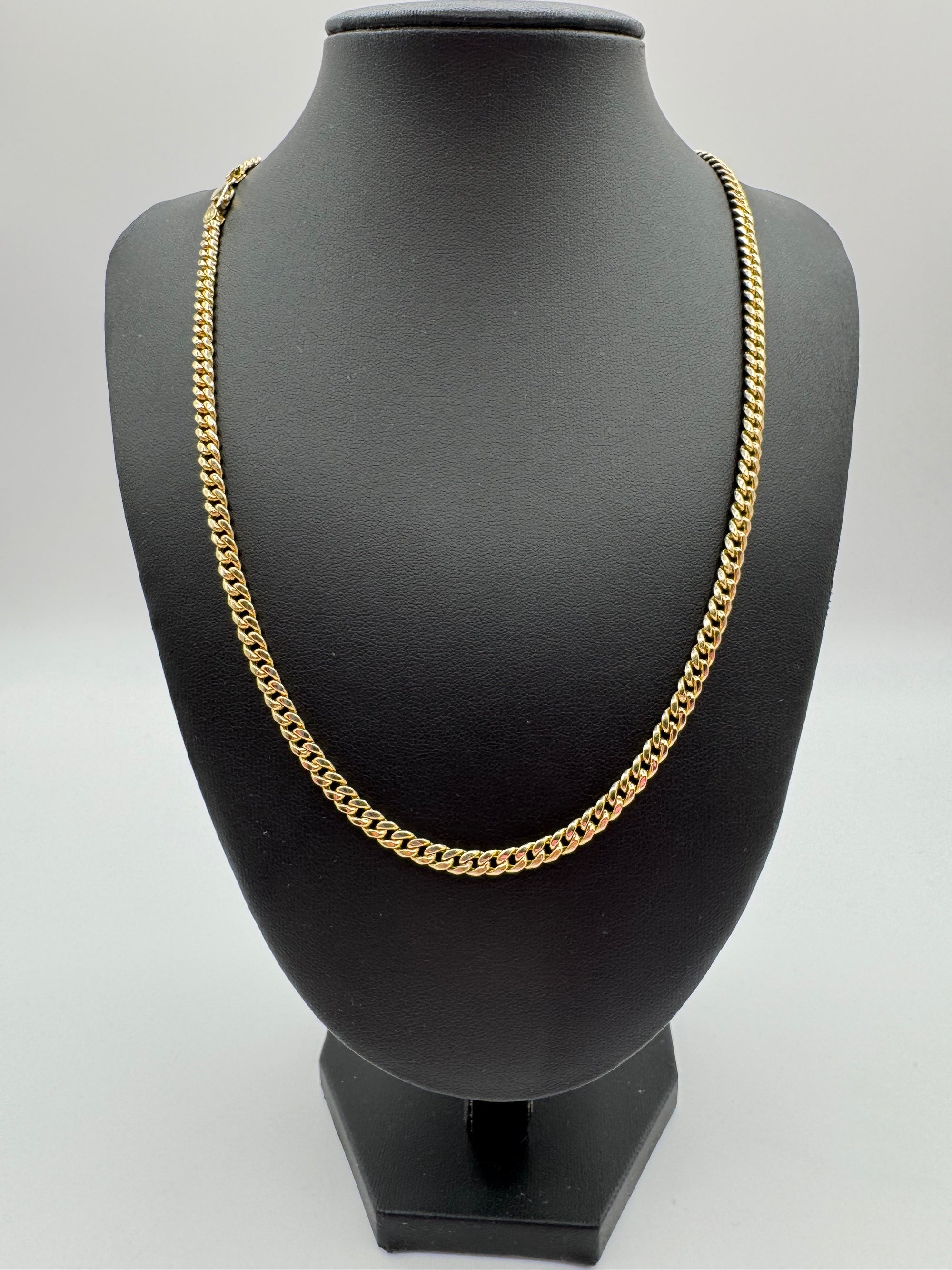4MM MIAMI CUBAN 22 inch (HOLLOW)
