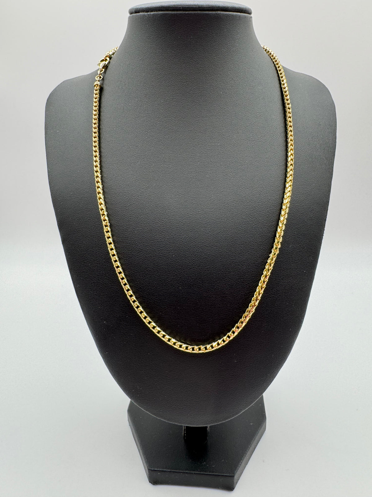 3mm Franco Chain 20 inches (DIAMOND CUT)