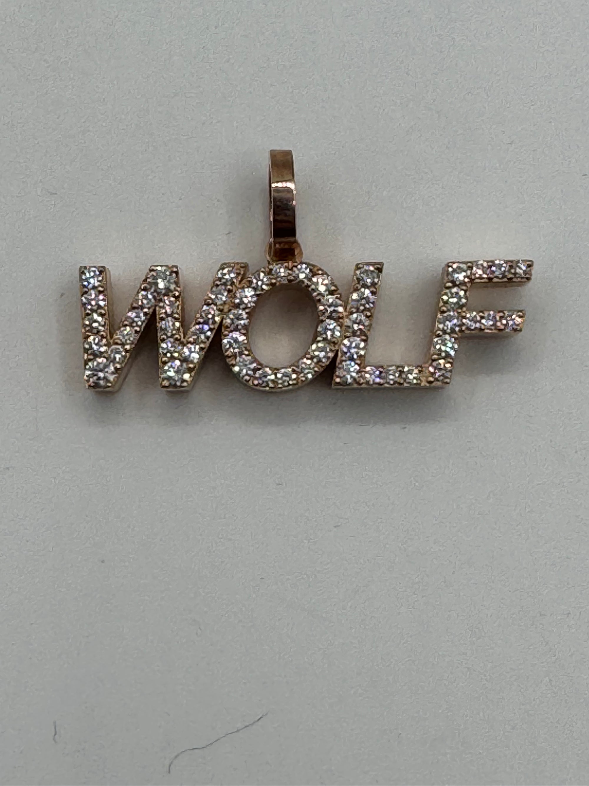 WOLF- Standard Diamond Script