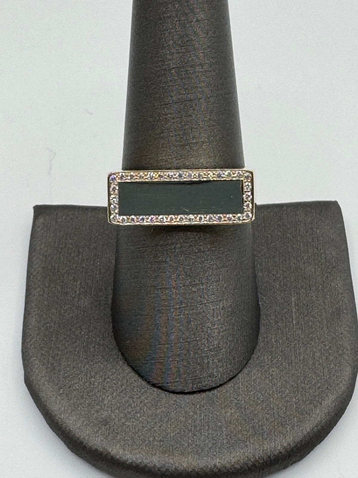Diamond Flat Ring-Size 9