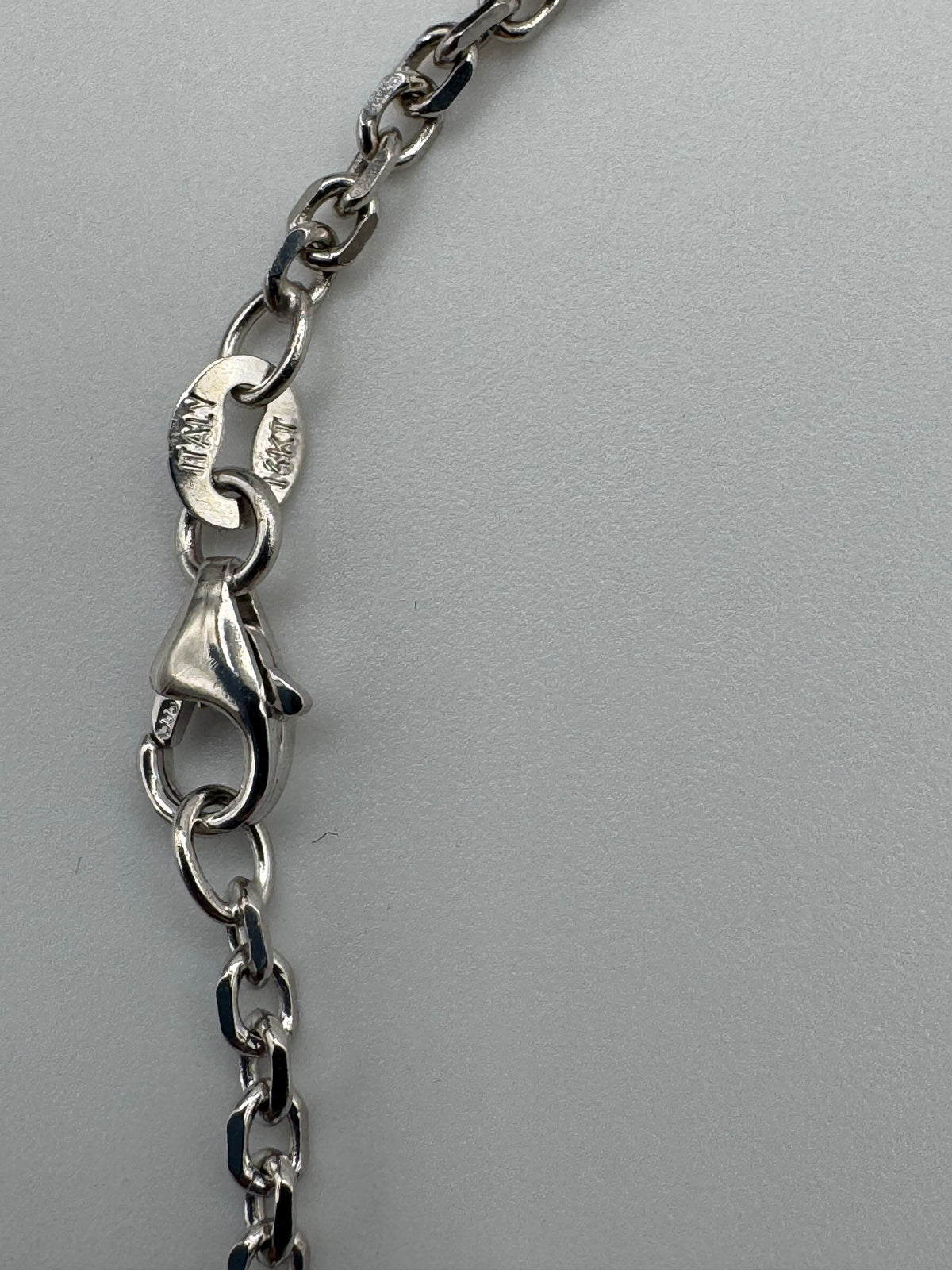 2mm Rolo Anklet 9 inches (DIAMOND CUT)