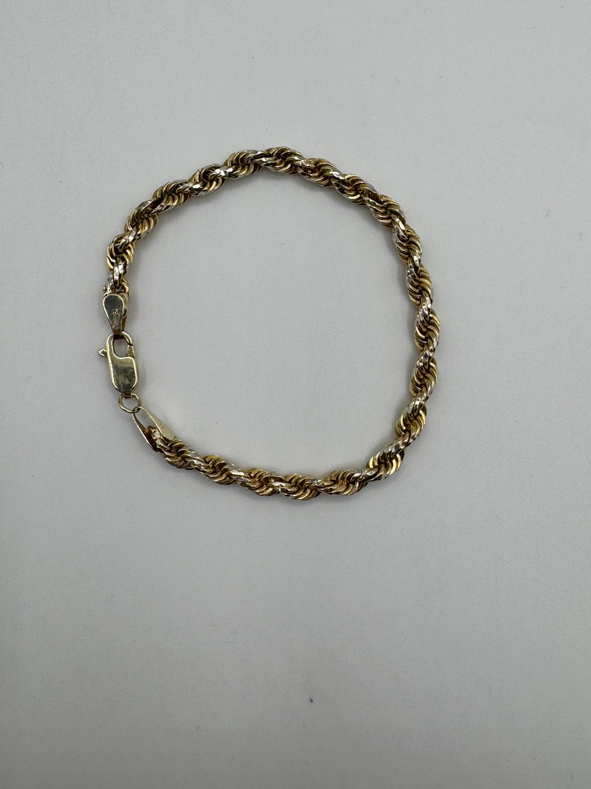 4mm PRISM Rope Bracelet 6.5 inches