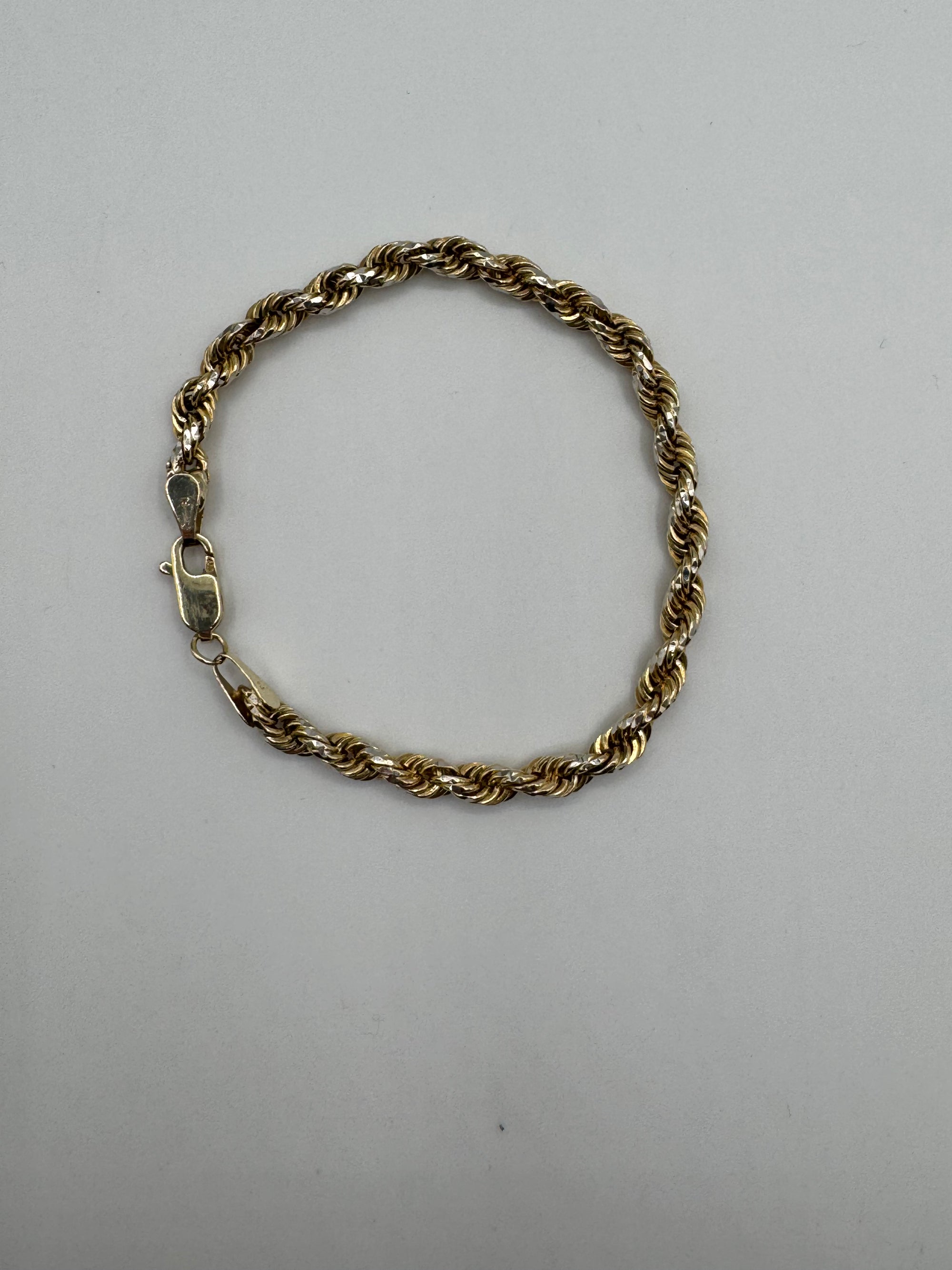 4mm PRISM Rope Bracelet 6.5 inches