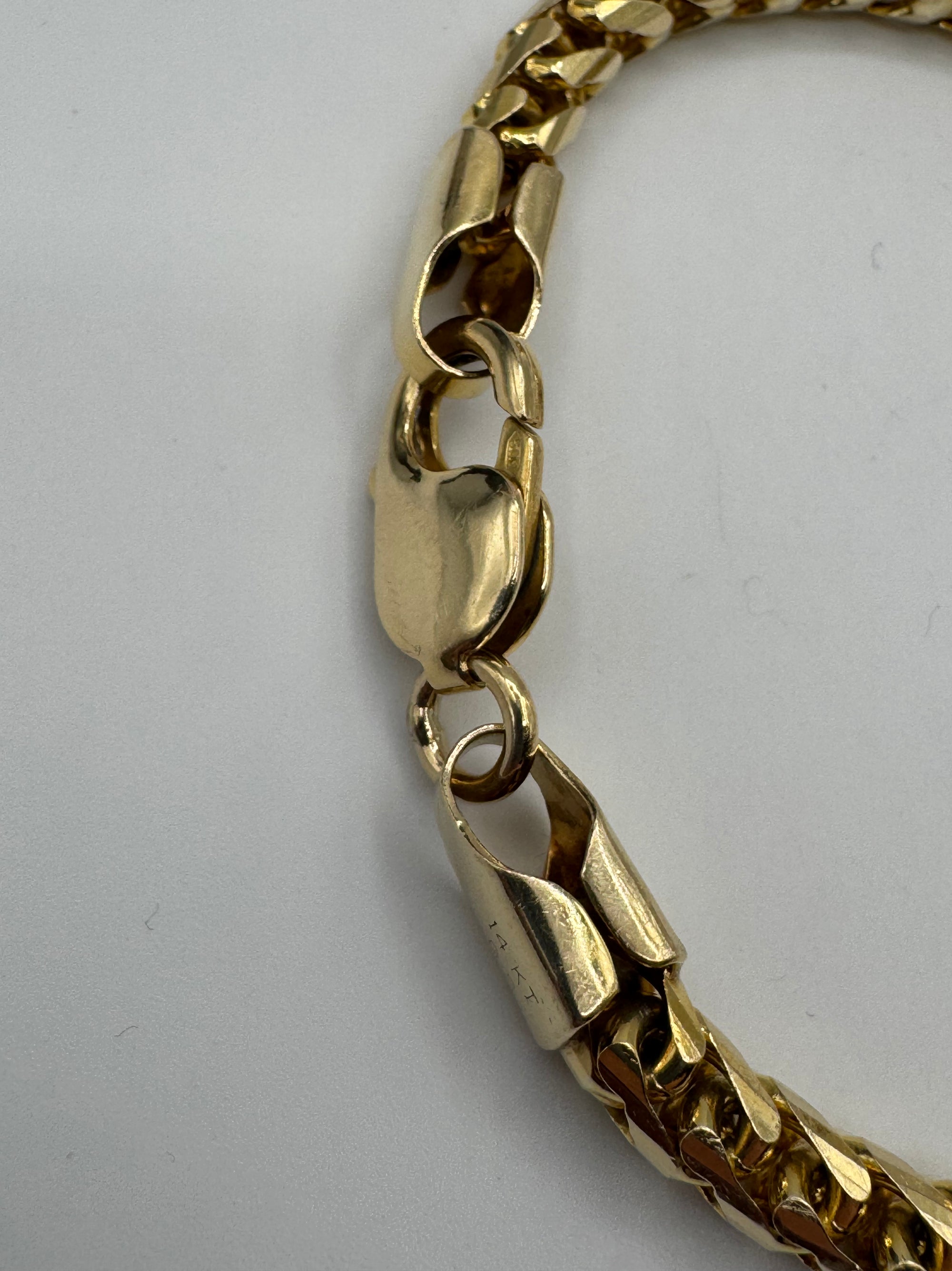 5mm Franco Bracelet 8.5 inches (DIAMOND CUT)
