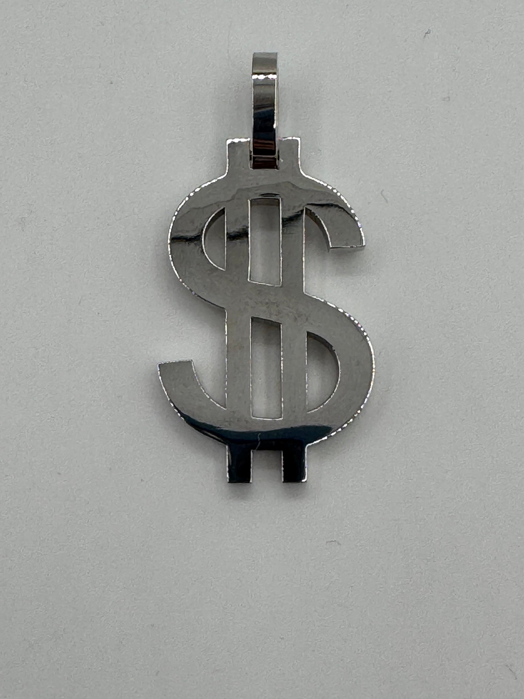 Dollar Sign Pendant-1 3/4 Inch