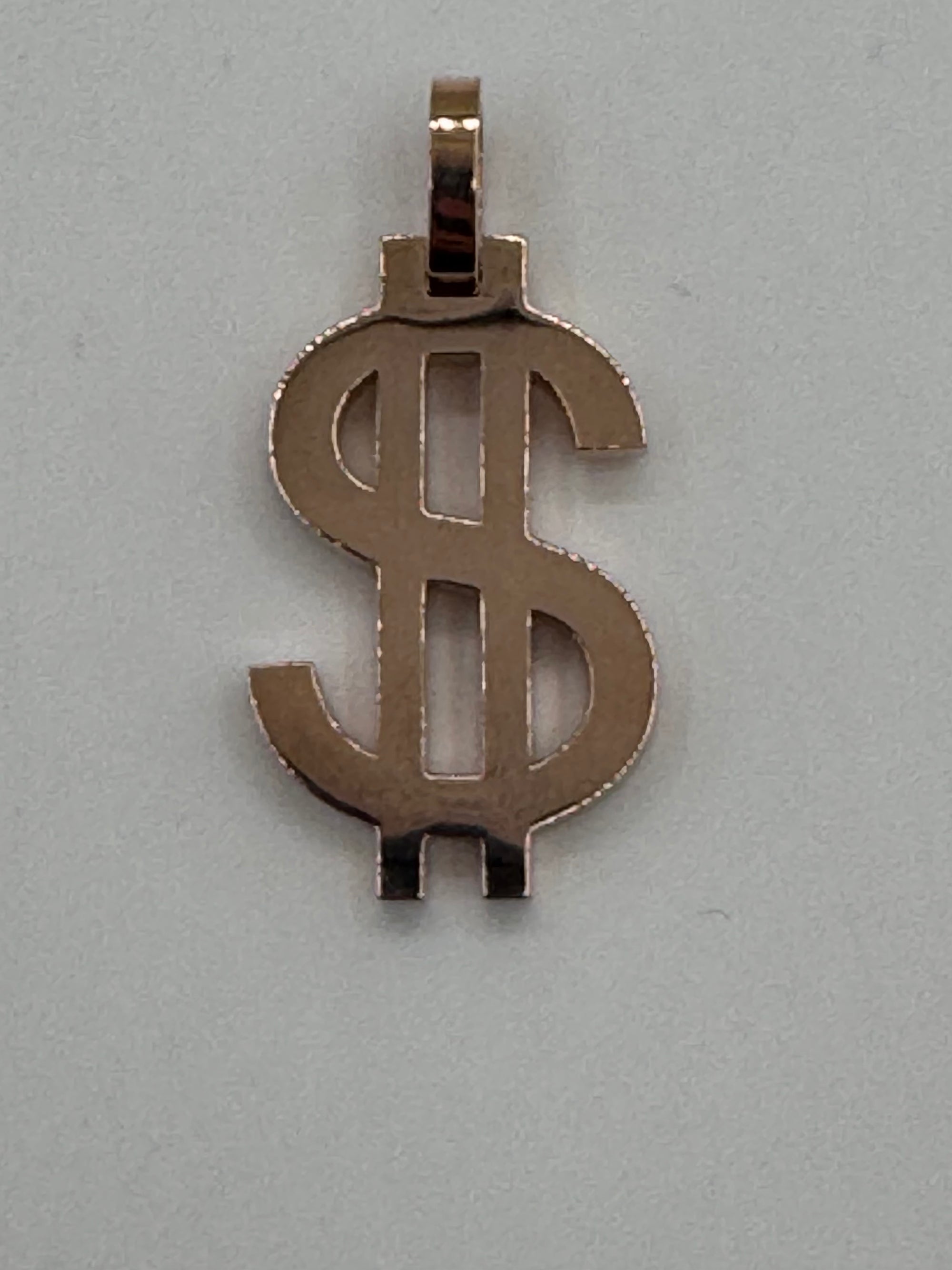 Dollar Sign Pendant-1 3/4 Inch
