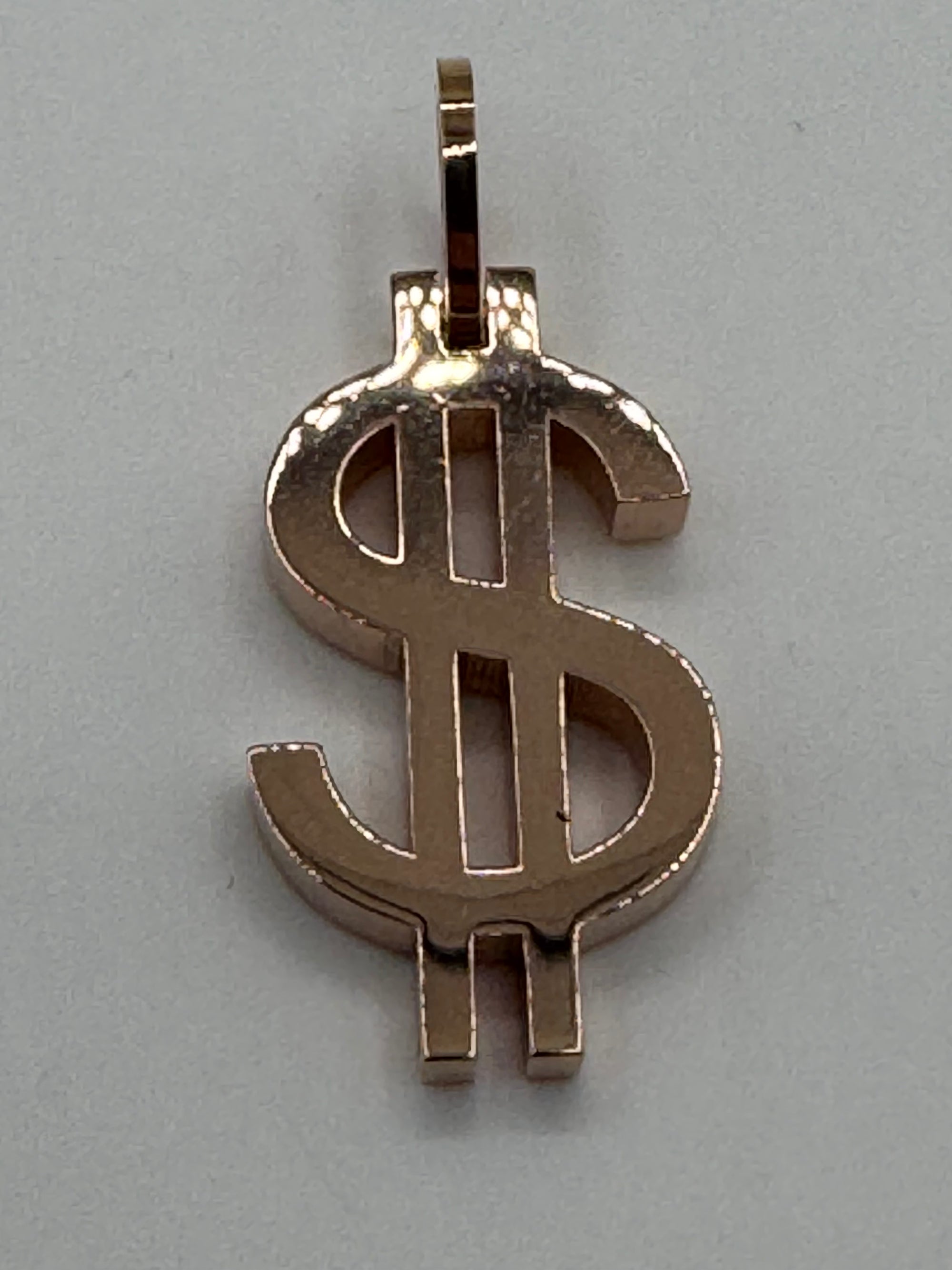 Dollar Sign Pendant-1 1/2 Inch