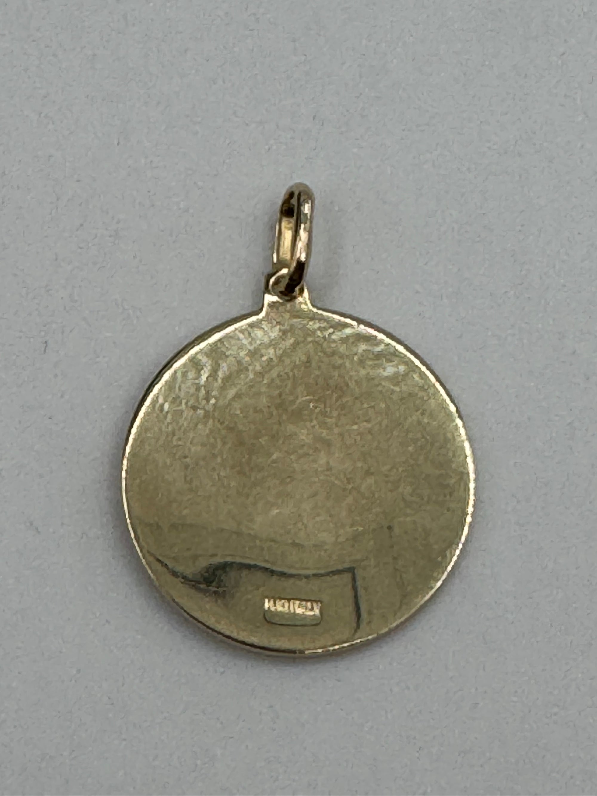 Round St Christopher (PLAIN)-1 Inch