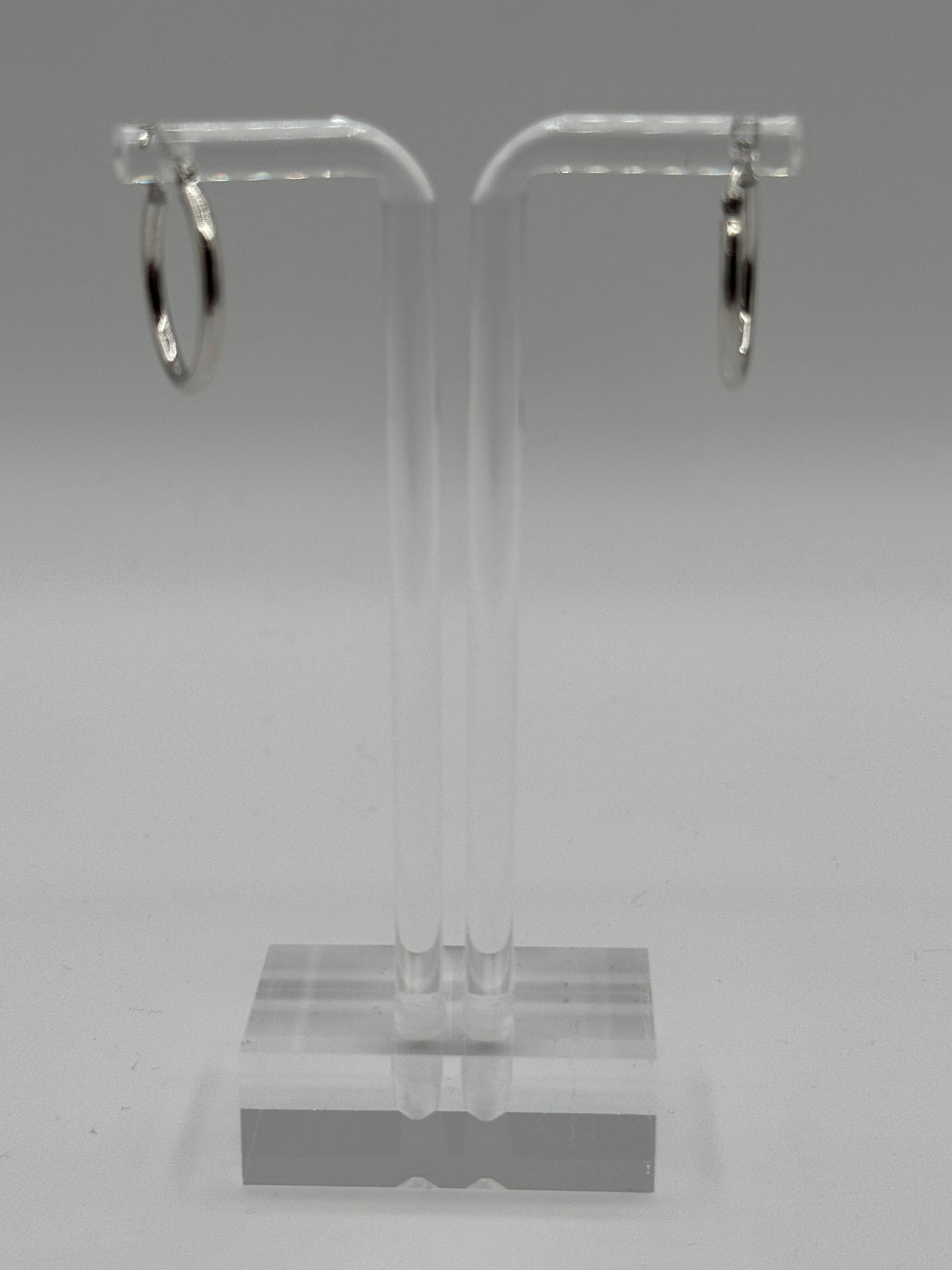 2mm Gold Hoops-3/4 inch