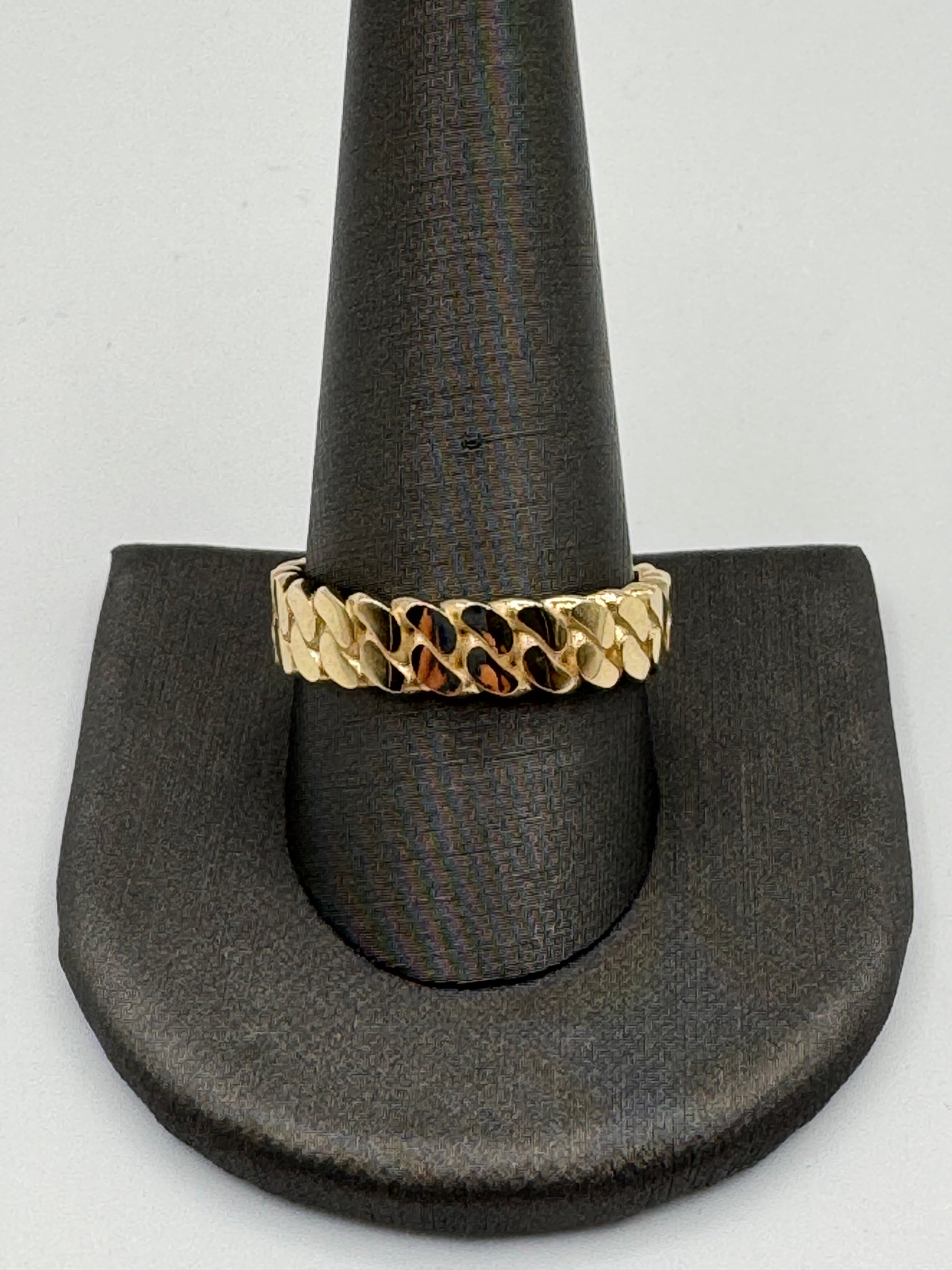 5.8mm Cuban Link Ring-Size 11