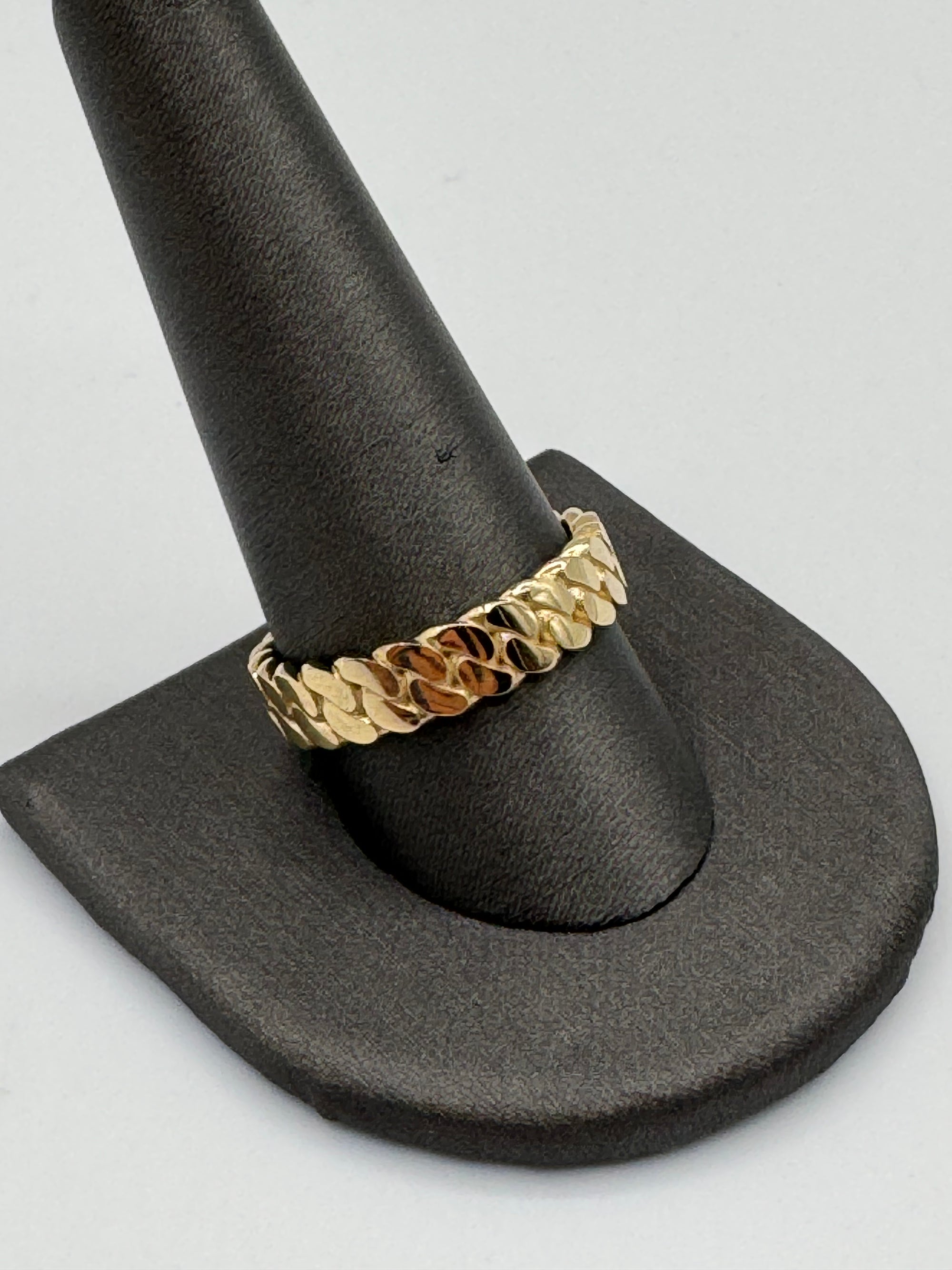 5.8mm Cuban Link Ring-Size 11