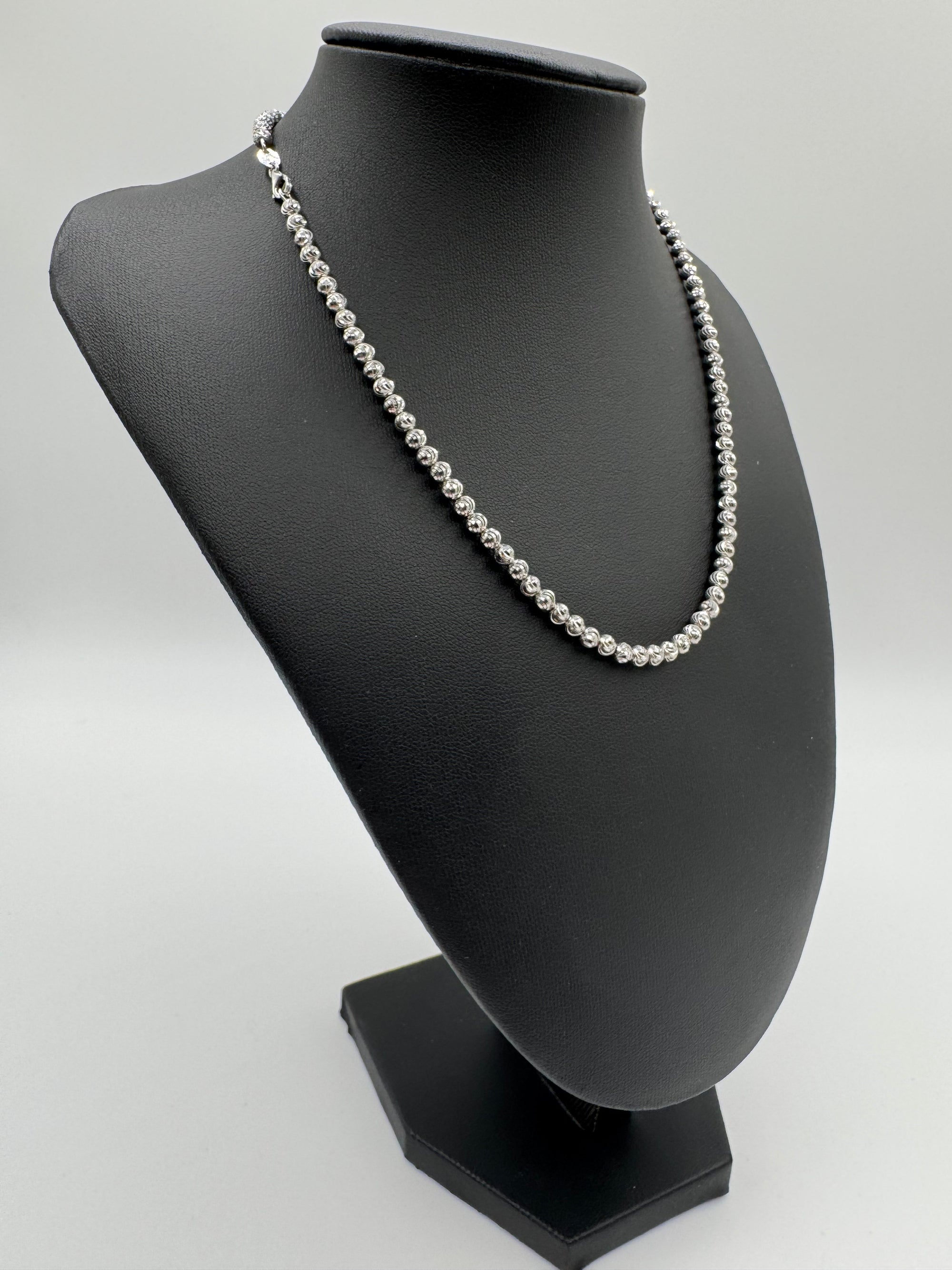 4mm Moon Cut Chain 16 inches