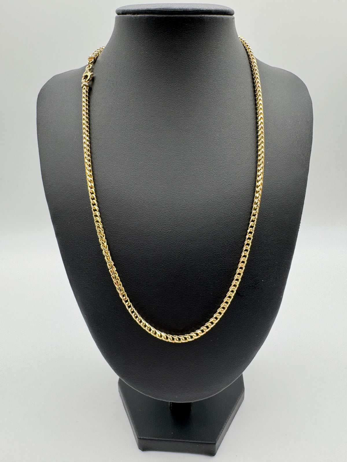 3mm Franco Chain 20 inches (DIAMOND CUT)