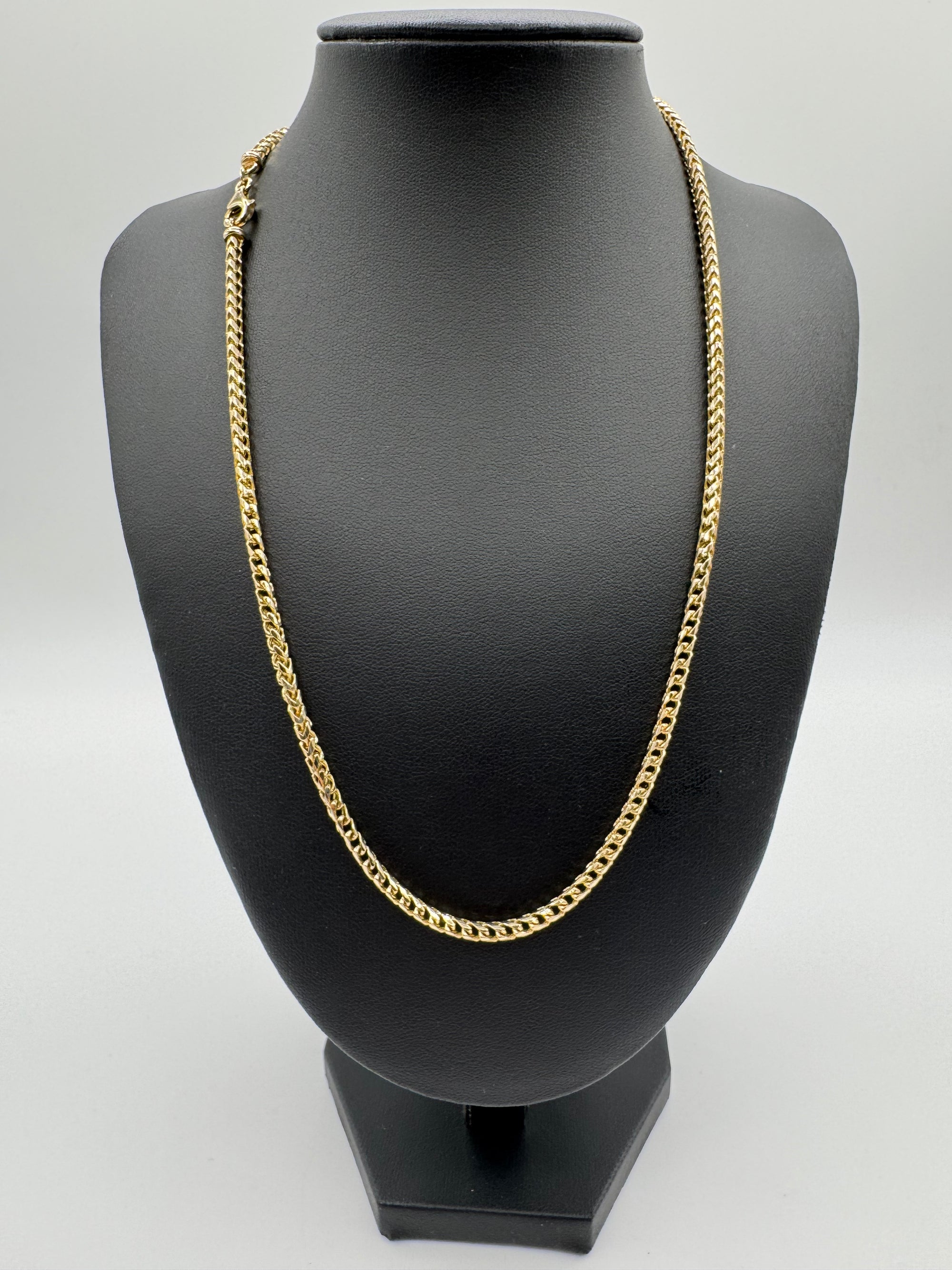 3mm Franco Chain 20 inches (DIAMOND CUT)