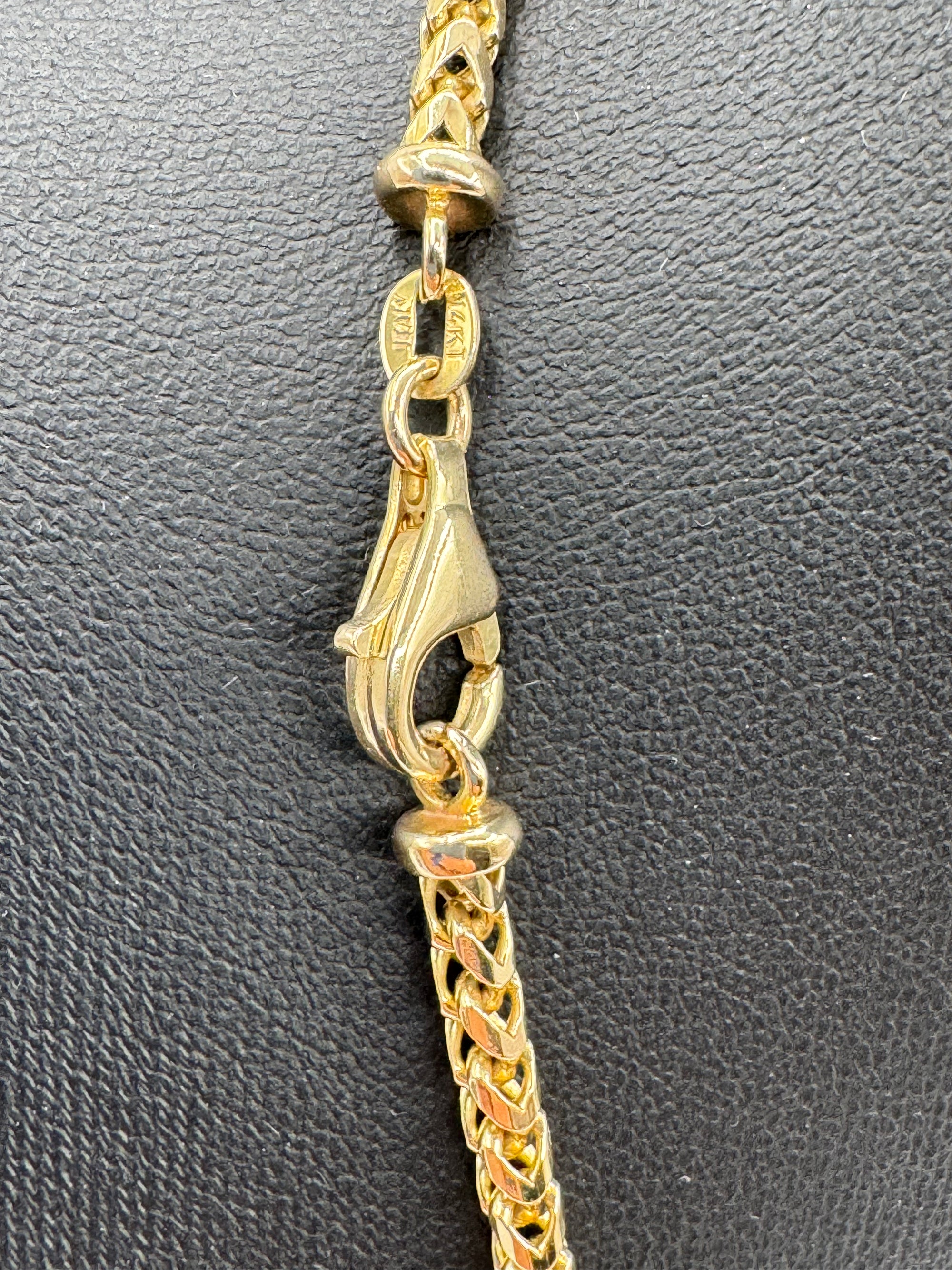 3mm Franco Chain 20 inches (DIAMOND CUT)