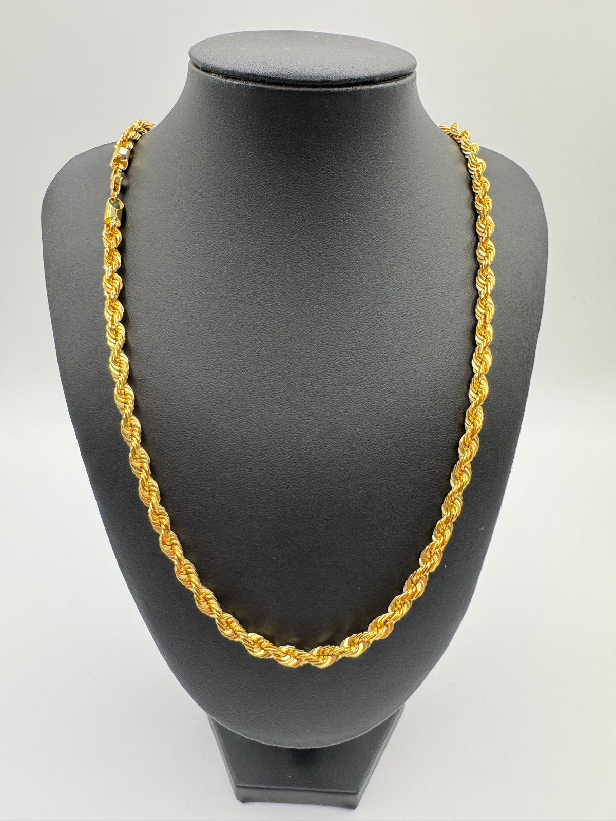 6mm Rope Chain 26 inches (DIAMOND CUT)