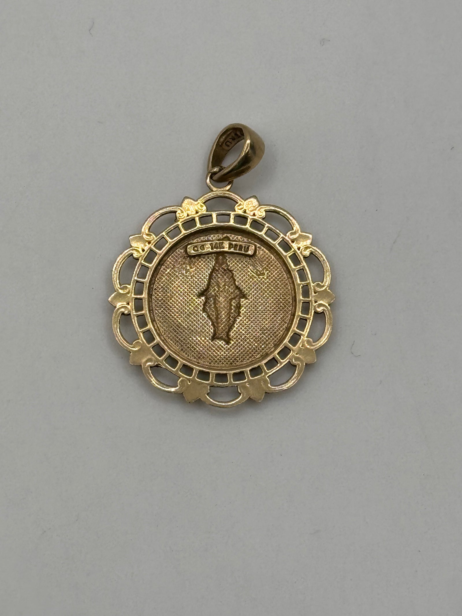 Round Religious Pendant - 1 Inch