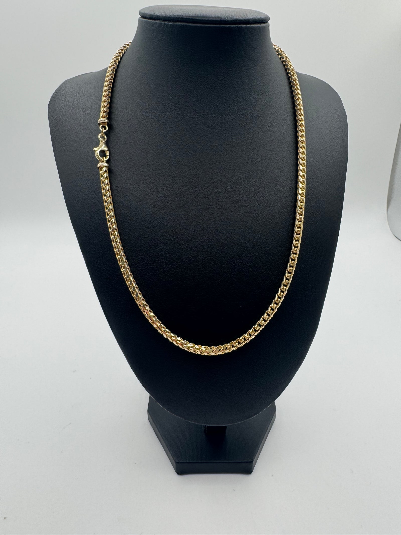 3.5mm Franco Chain 20 inches (DIAMOND CUT)