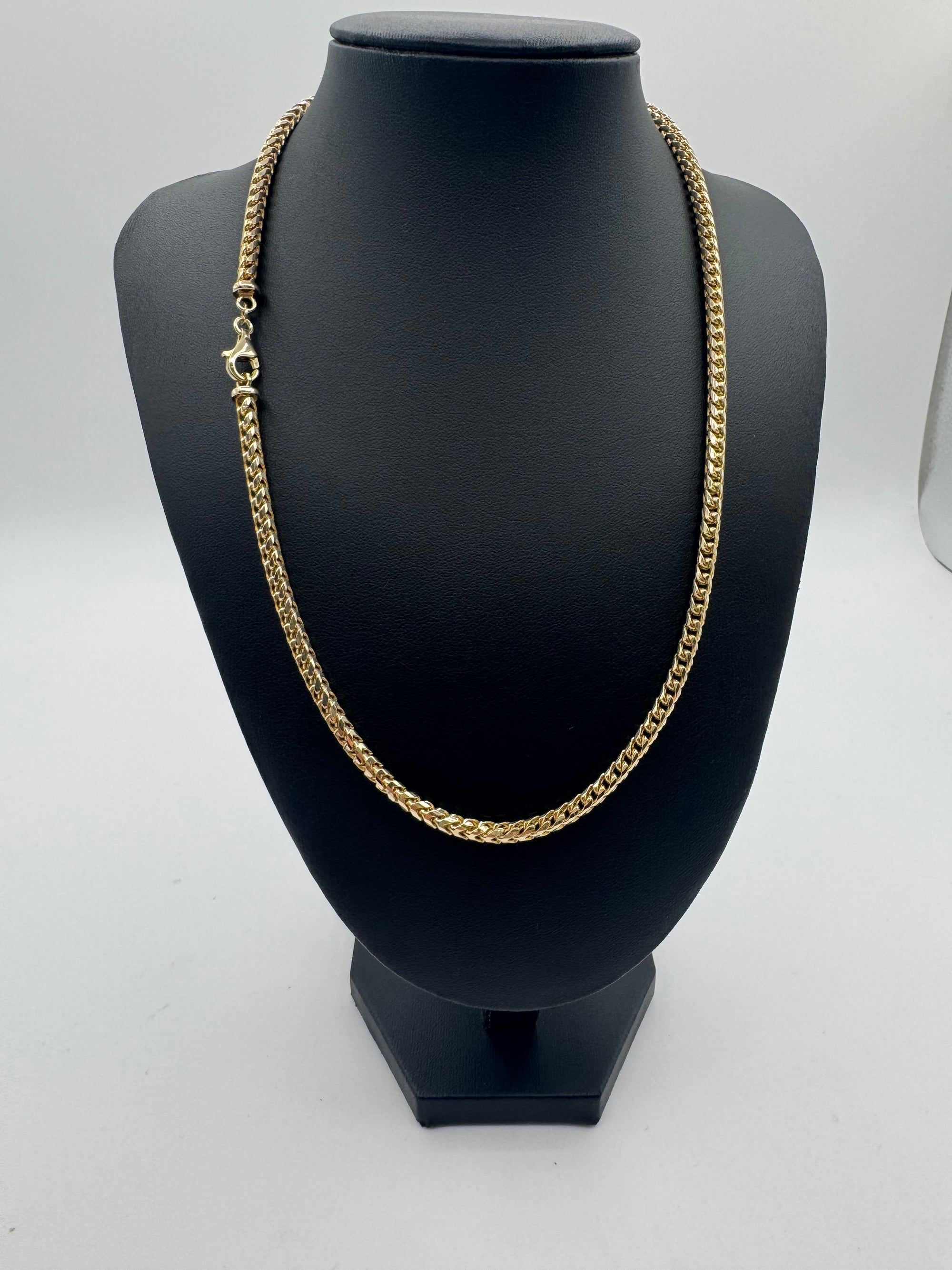 3.5mm Franco Chain 20 inches (DIAMOND CUT)