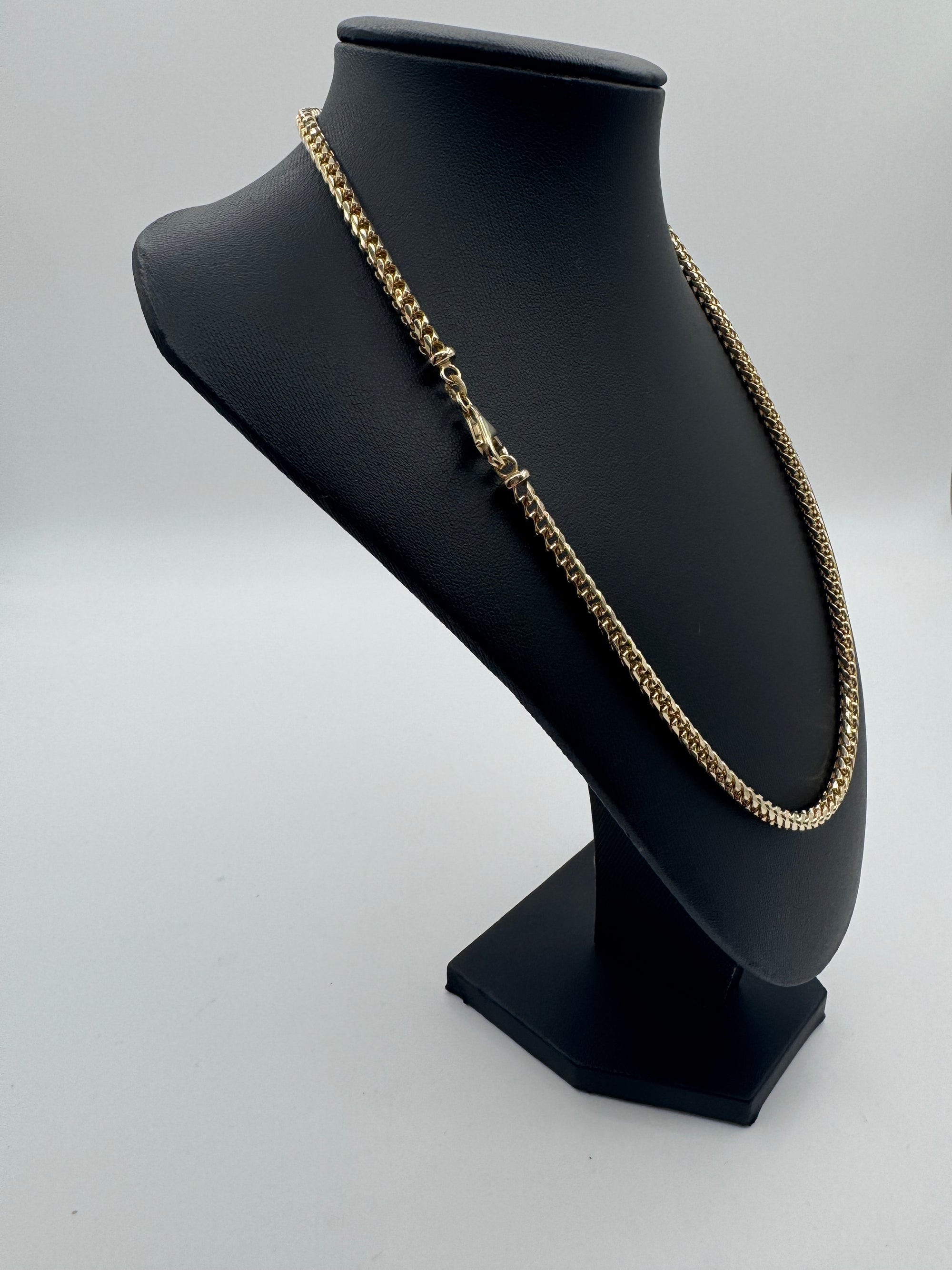 3.5mm Franco Chain 20 inches (DIAMOND CUT)