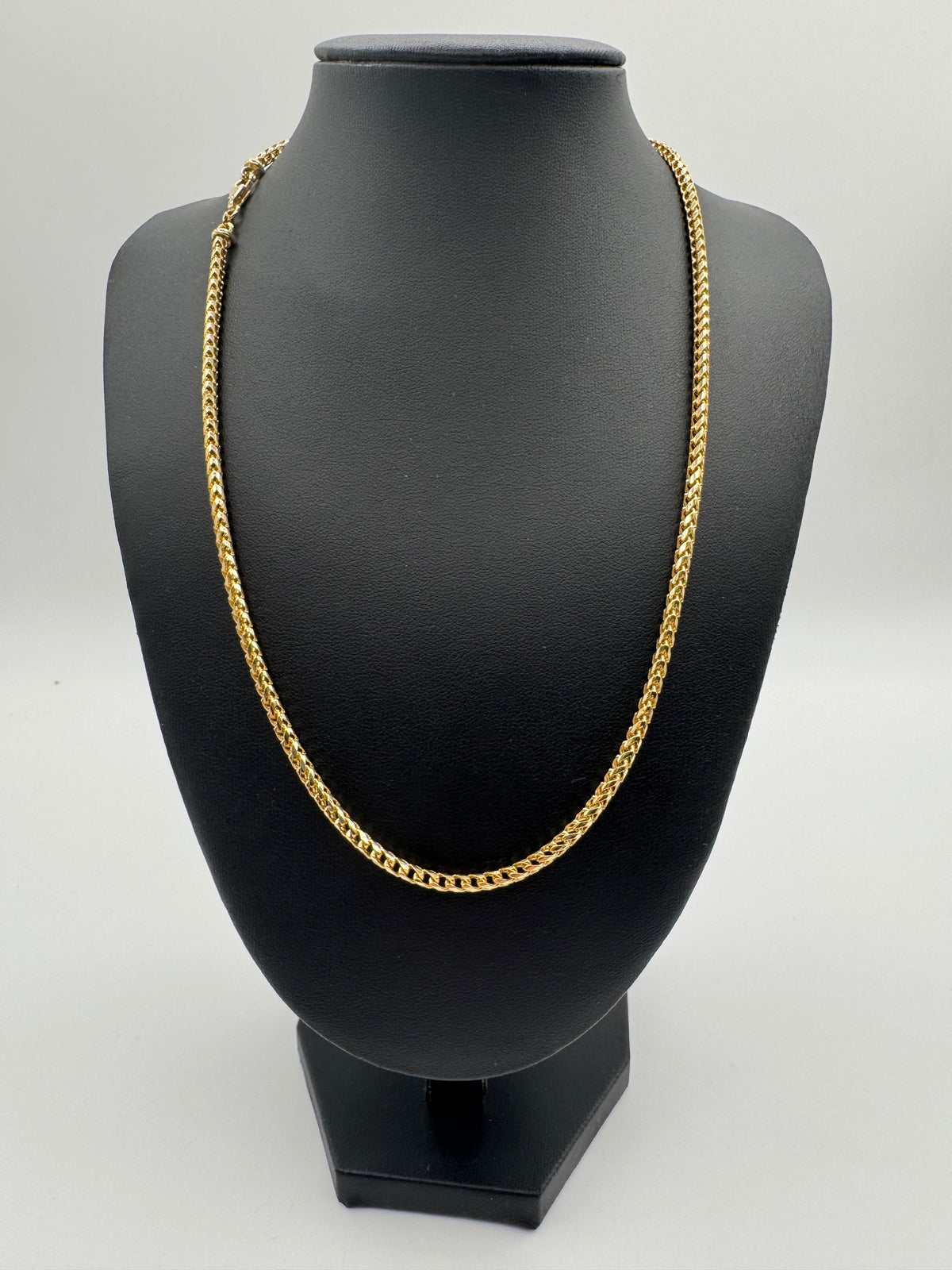 3mm Franco Chain 20 inches (DIAMOND CUT)