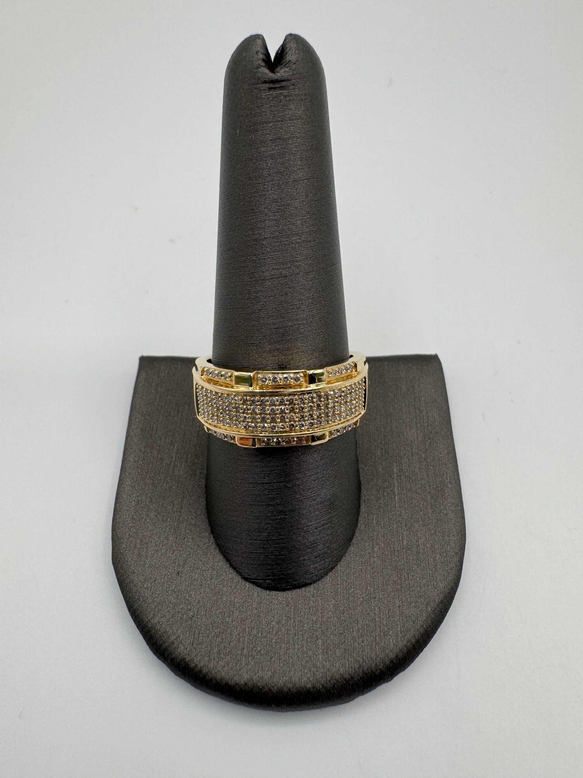9.5mm Diamond Ring-Size 10