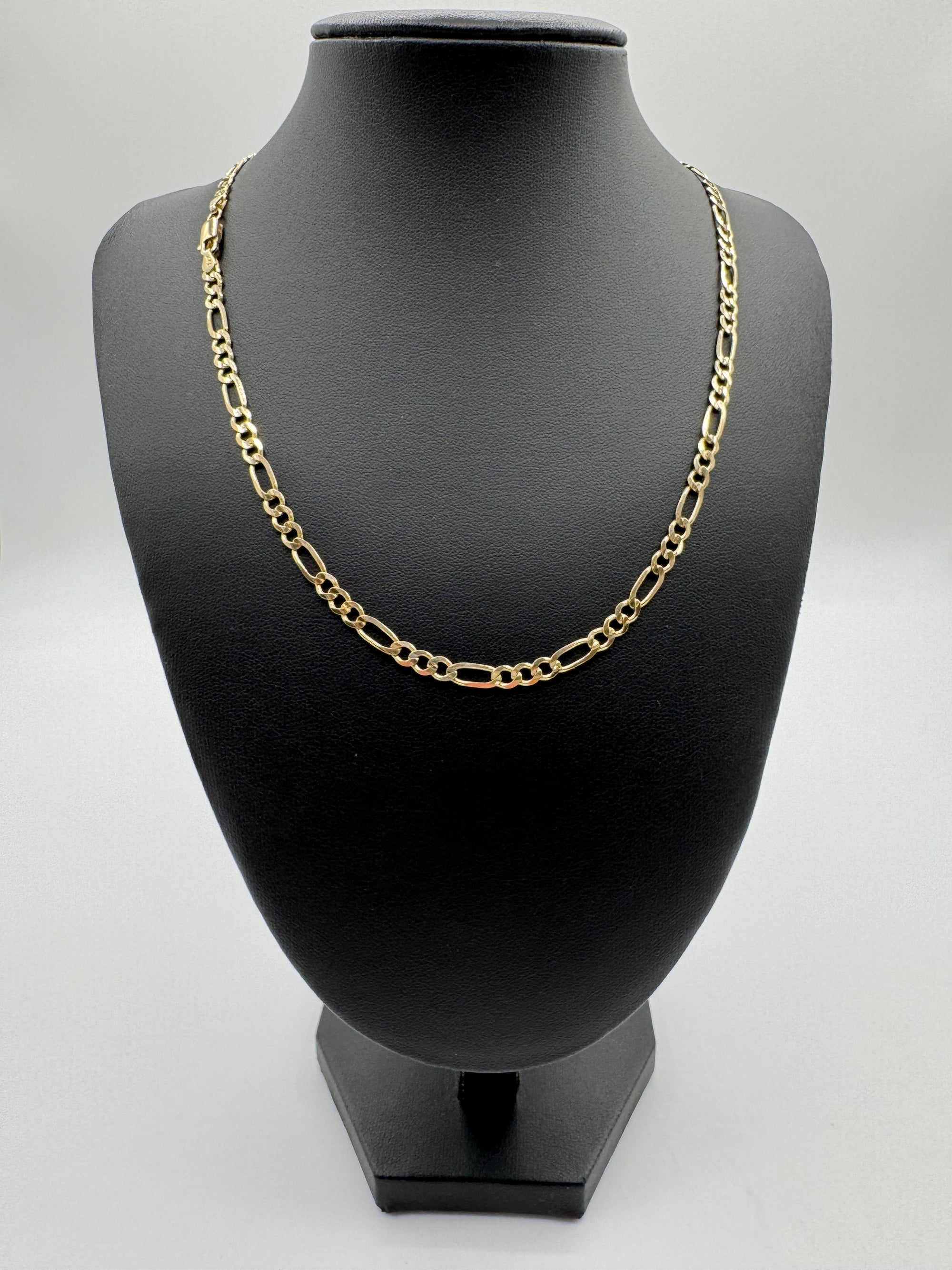 4mm Figaro Chain 20 inches