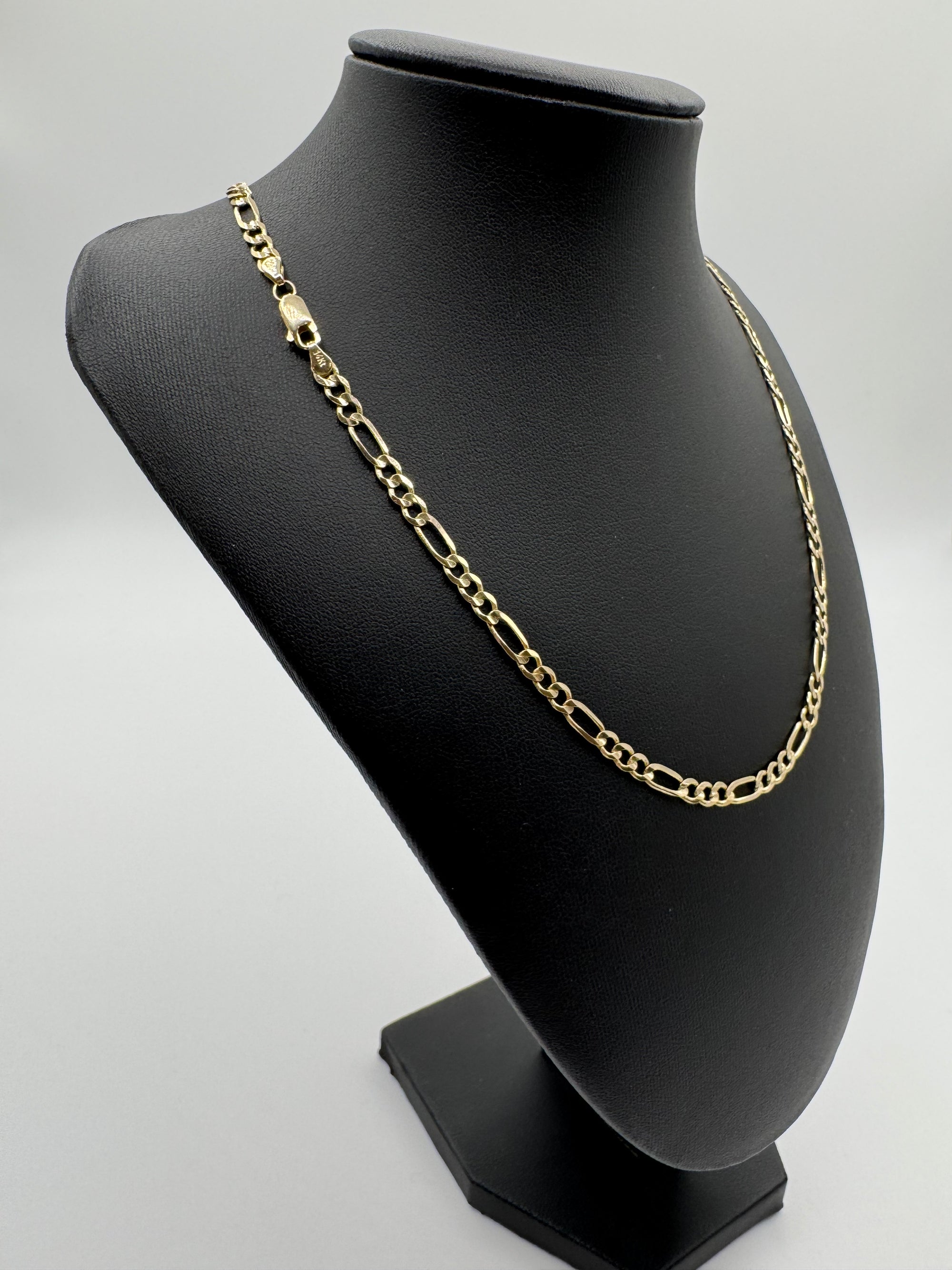 4mm Figaro Chain 20 inches