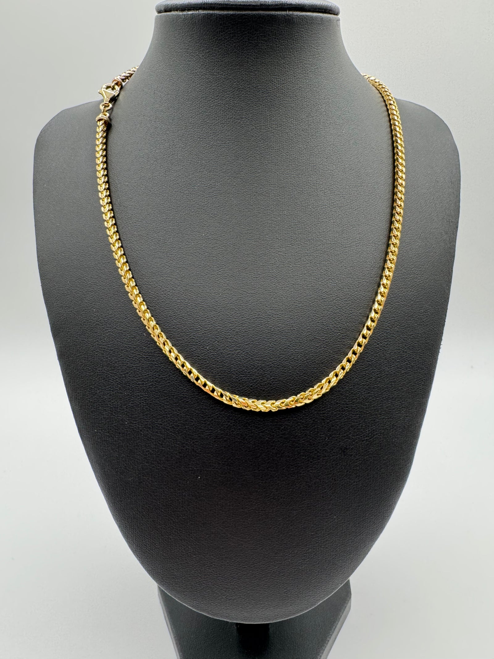 3mm Franco Chain 18 inches (PLAIN)